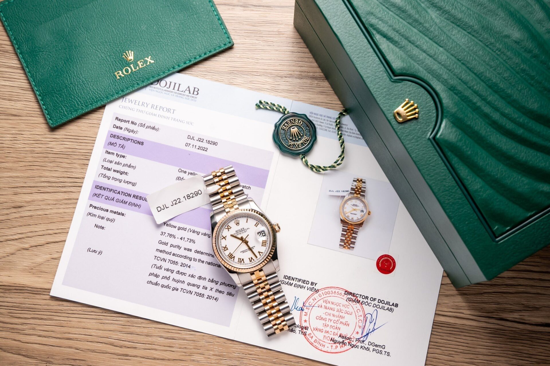 Rolex DateJust 126233 Replica Watch Gold Wrapped White Dial GM Factory 36mm - Soul Replicas