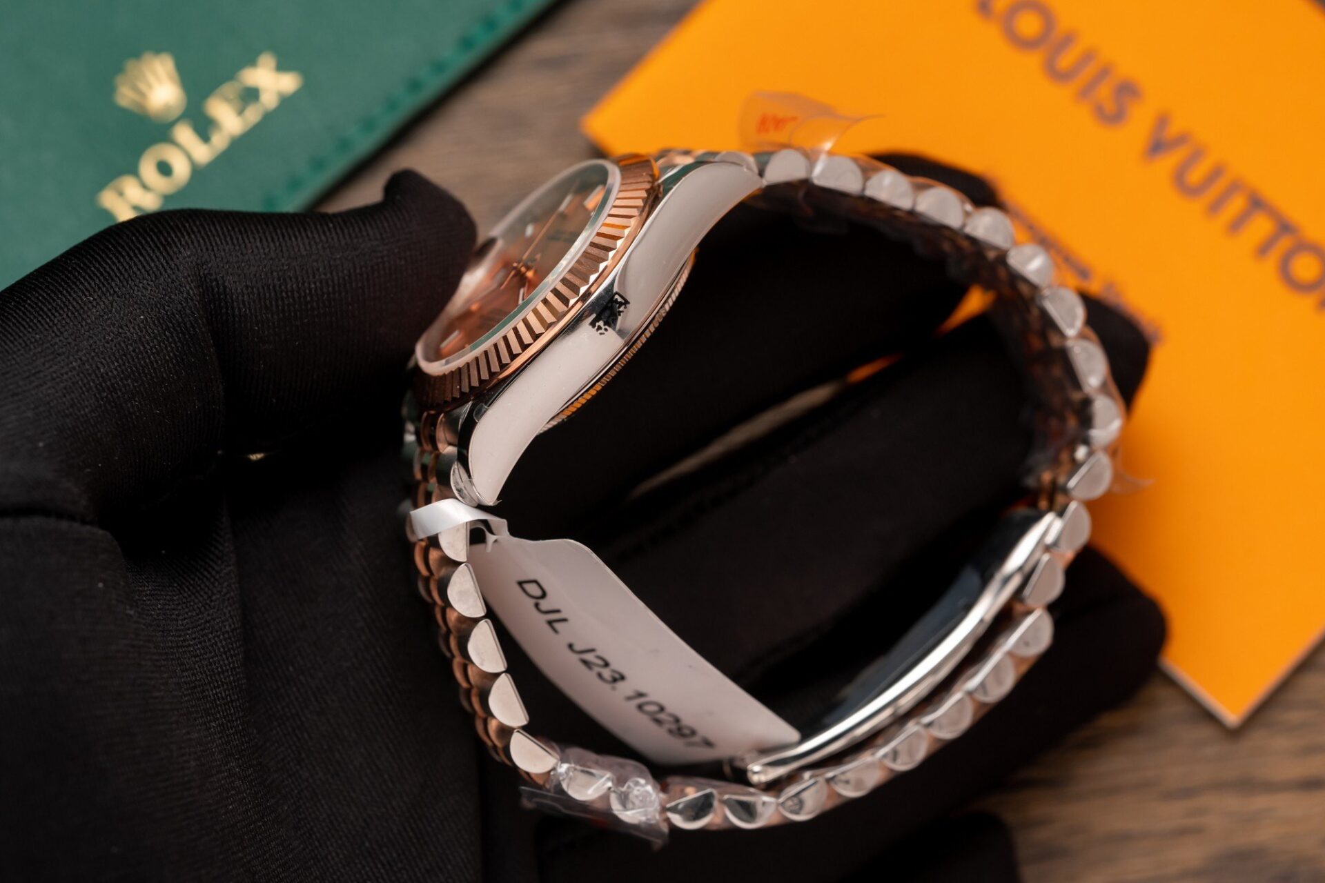 Rolex DateJust Replica Watch Gold Wrapped GM Factory 31mm - Soul Replicas