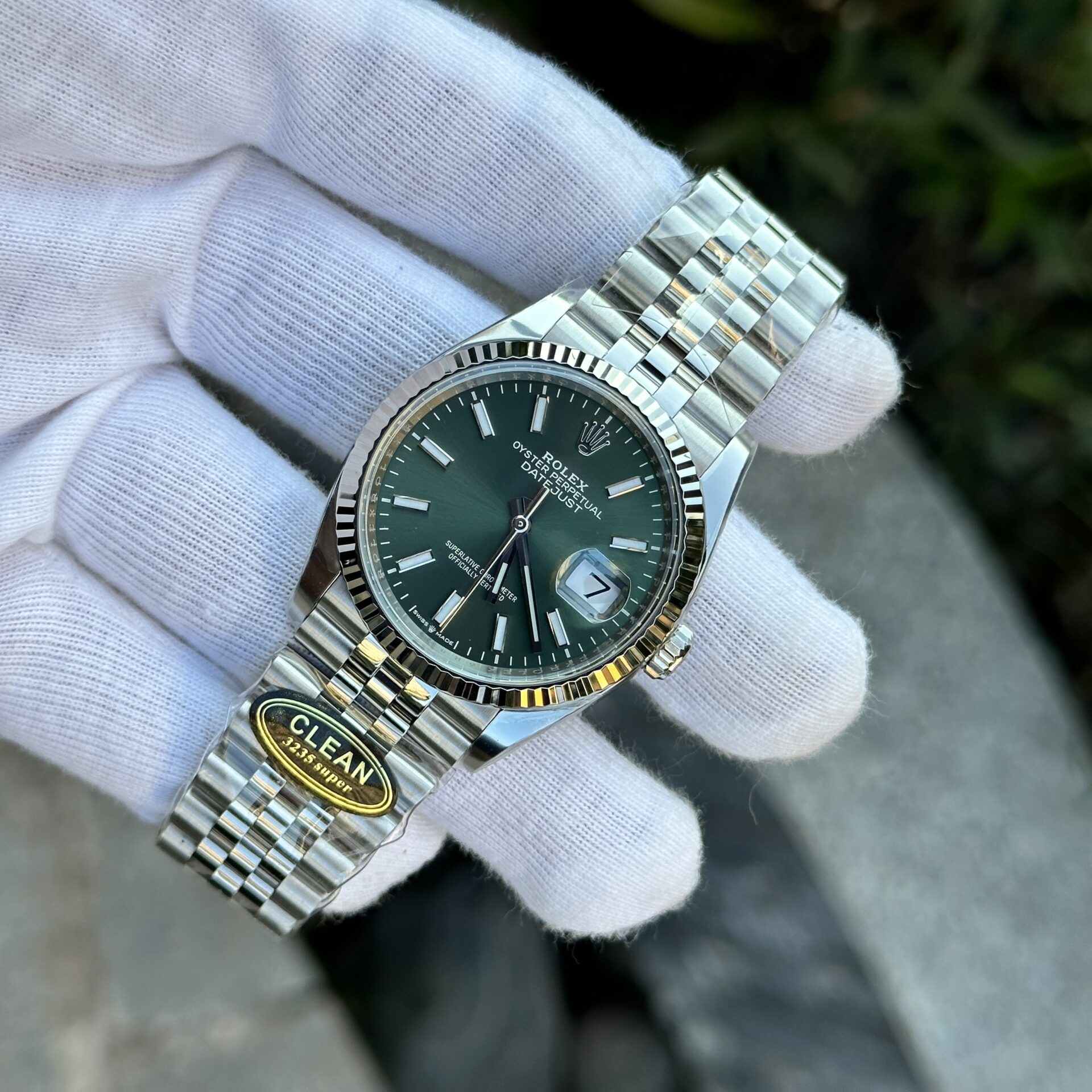 Rolex DateJust 126334 Green Dial Jubilee Strap Clean Factory 36mm - Soul Replicas