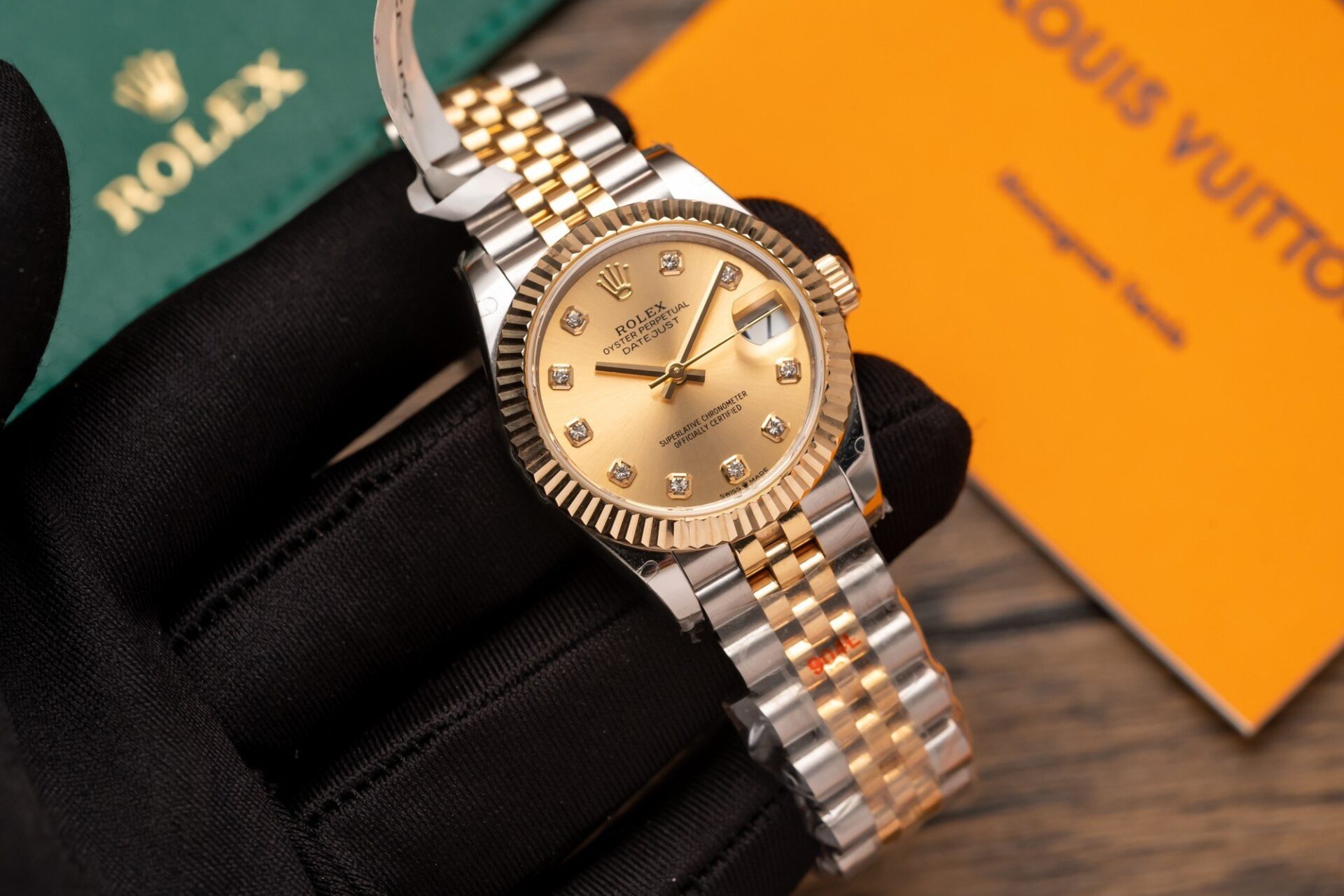 Rolex DateJust Best Replica Watch Gold Wrapped Jubilee Strap GM Factory 31mm - Soul Replicas