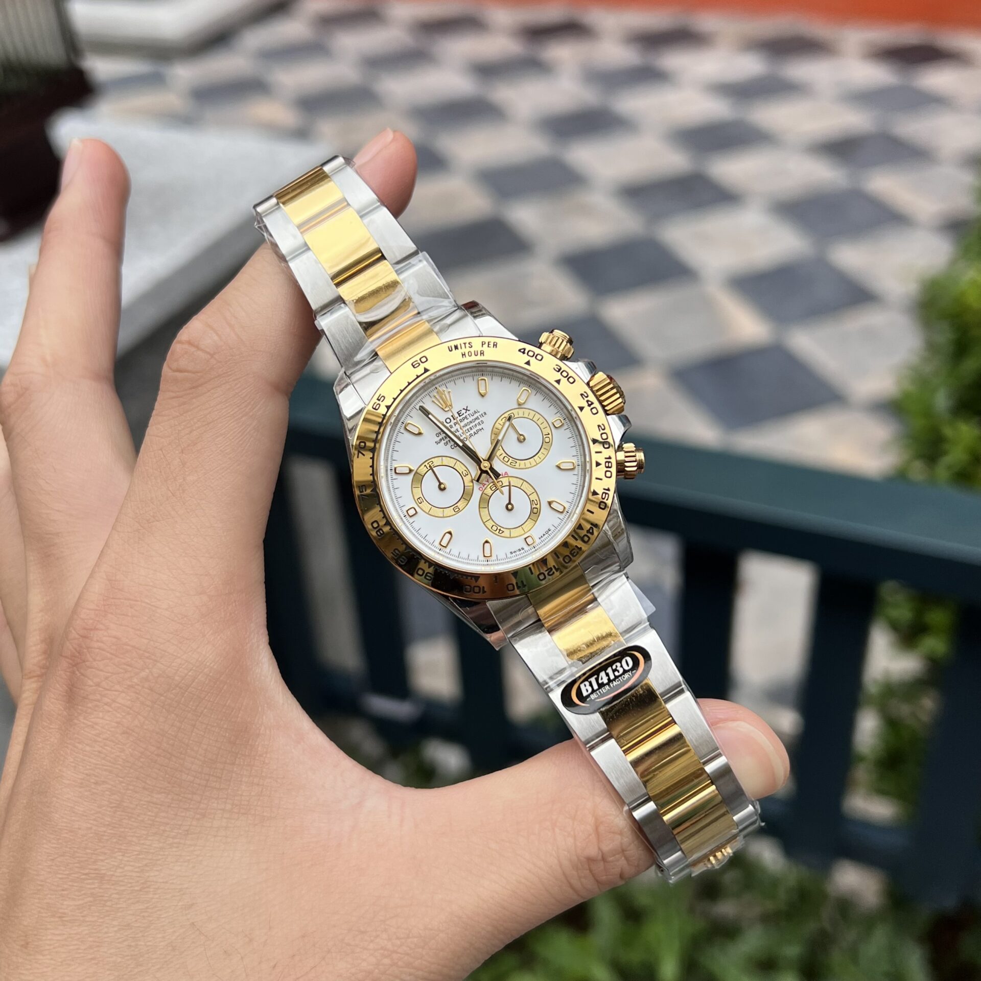 Rolex Daytona 126503 Best Replica Watch Demi Yellow BT Factory 40mm - Soul Replicas
