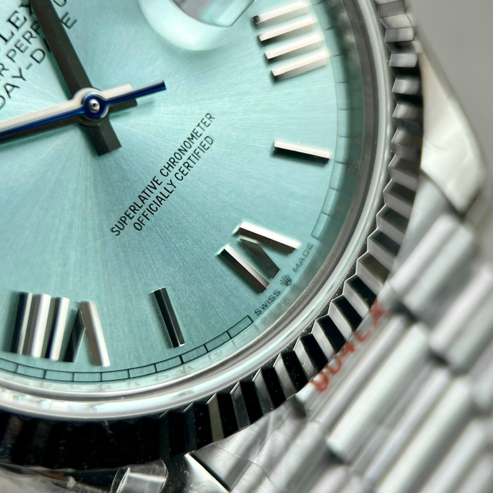 Rolex Day-Date 228236 Replica 11 Watch Ice Blue Dial GM Factory 40mm - Soul Replicas