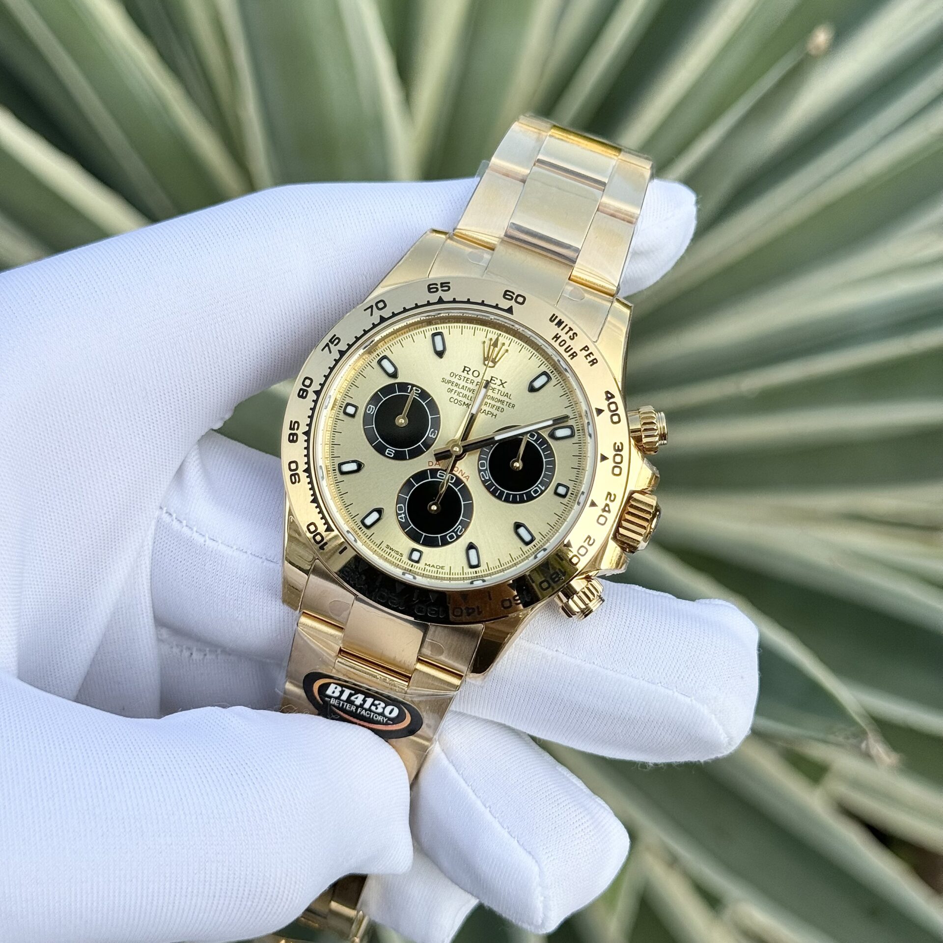 Rolex Daytona 116508 Replica Watch Yellow BT Factory 40mm - Soul Replicas