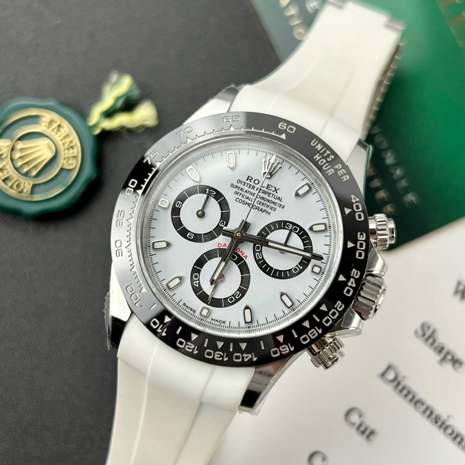 Rolex Daytona Panda 116509LN Best Replica Watch Clean Factory 40mm - Soul Replicas