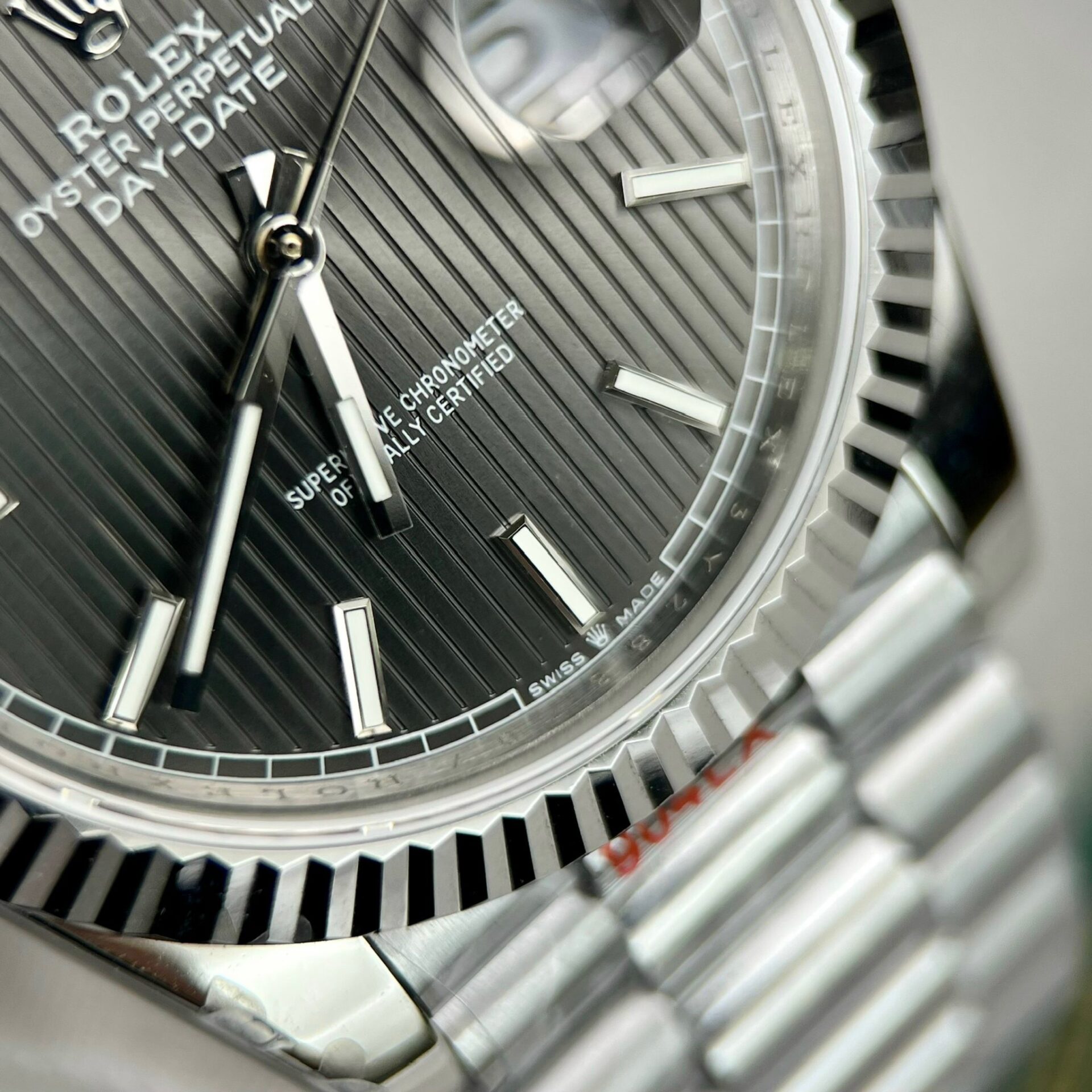 Rolex Day-Date 228236 Replica 11 Watch Grey Dial GM Factory 40mm - Soul Replicas