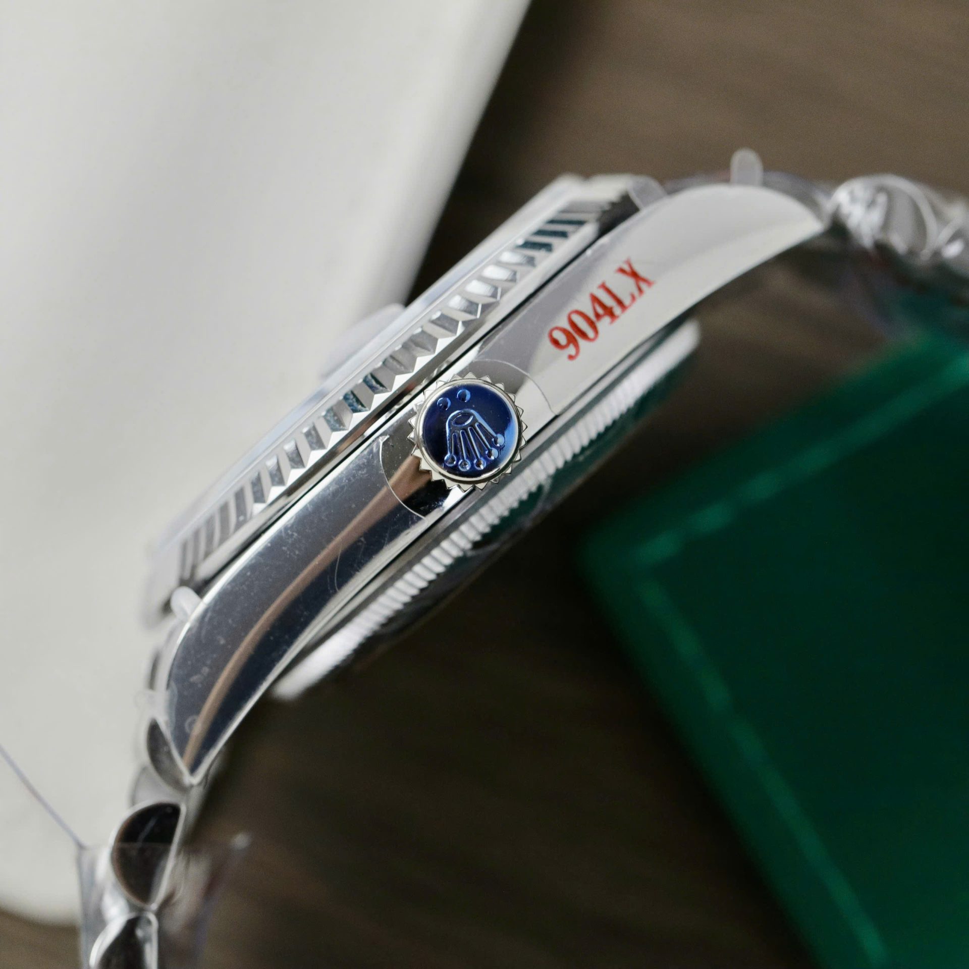 Rolex Day-Date 128236 Best Replica Watch Dial Blue Weight 158gram QF Factory 36mm - Soul Replicas