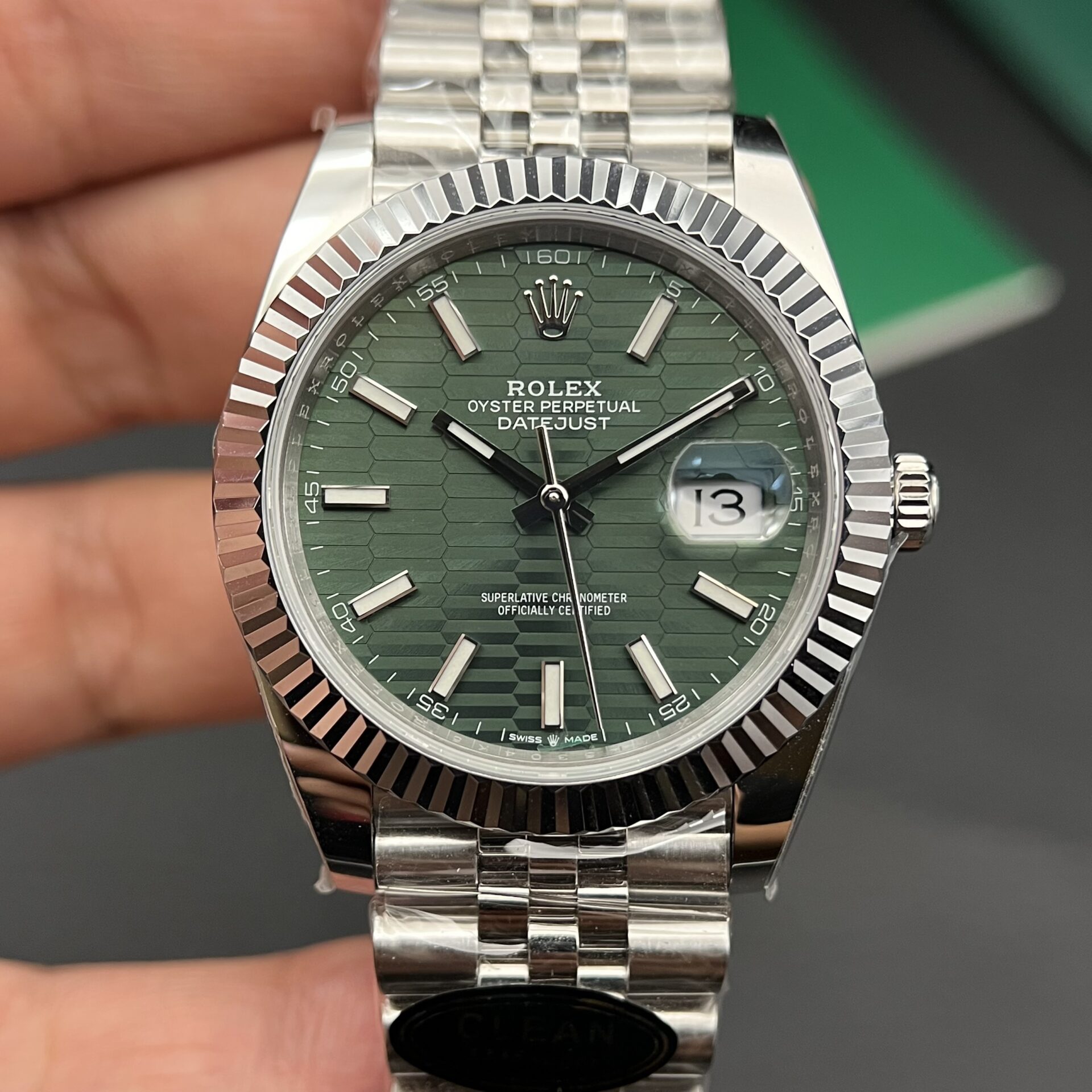 Rolex Datejust 126234 Green Dial High Quality Replica Watch VS Factory 36mm - Soul Replicas