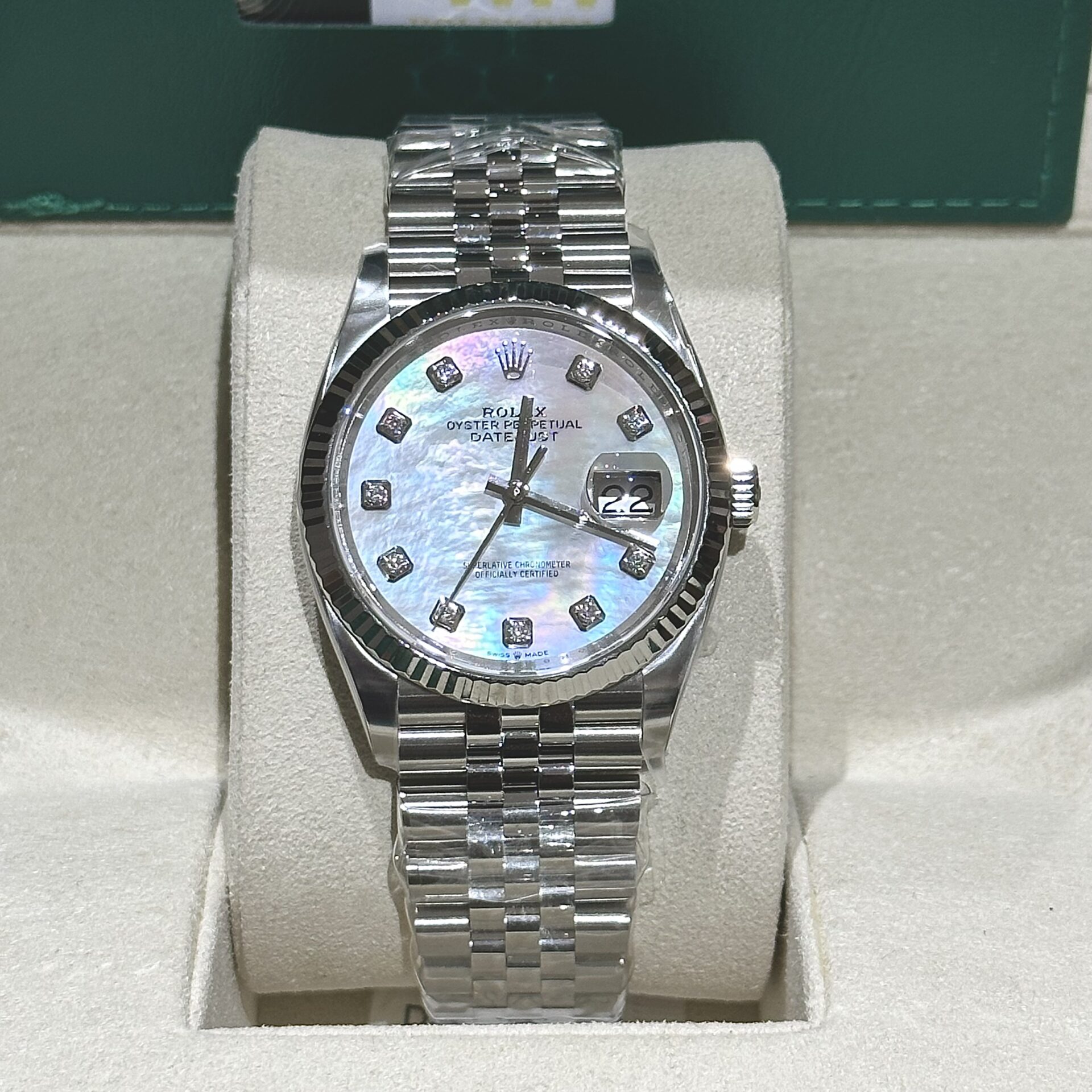 Rolex Replica 1:1 Watch DateJust 126334 Mother Of Pearl Clean Factory 41mm - Soul Replicas