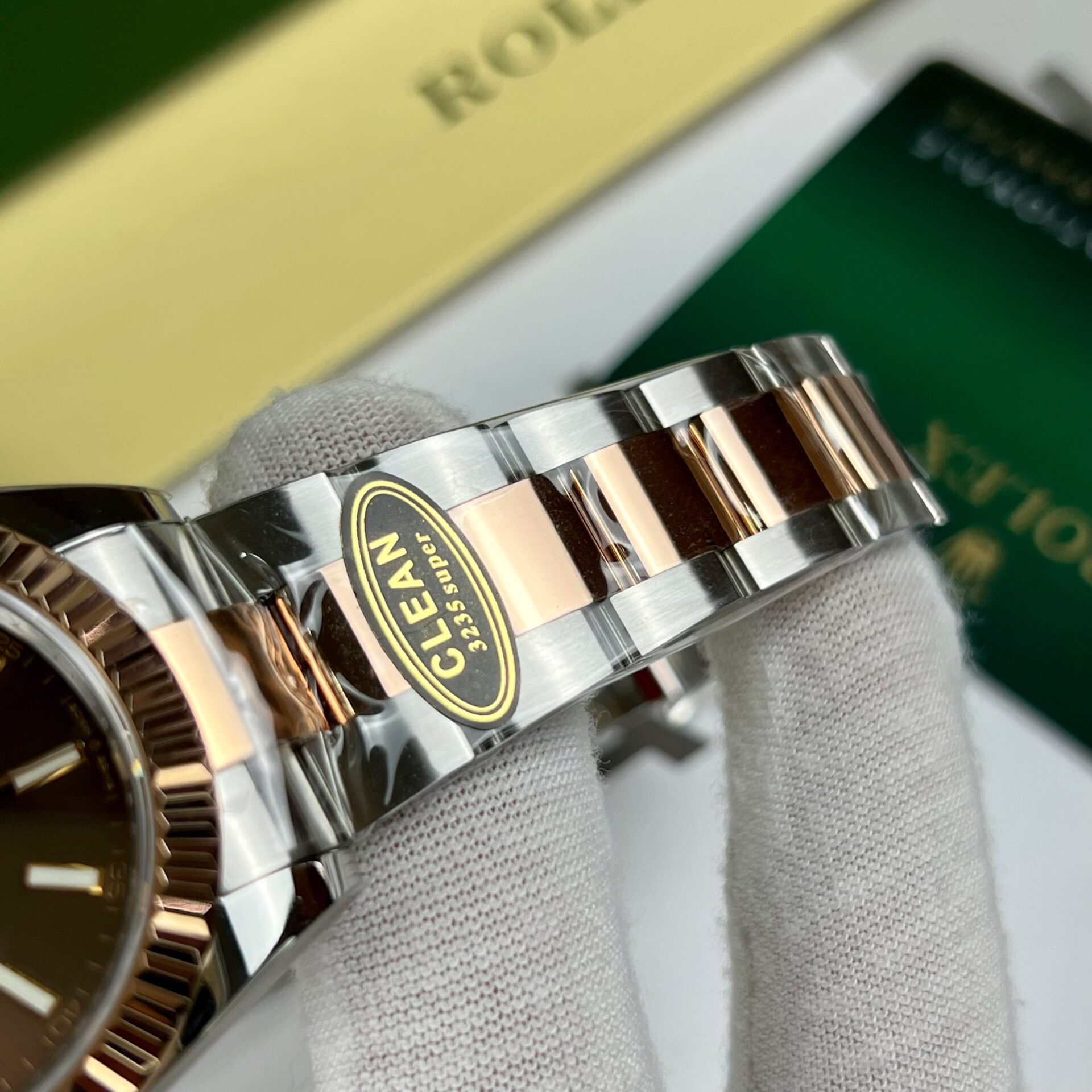 Rolex Replica Watch DateJust 126331 Chocolate Dial Oyster Strap Clean Factory 41mm - Soul Replicas
