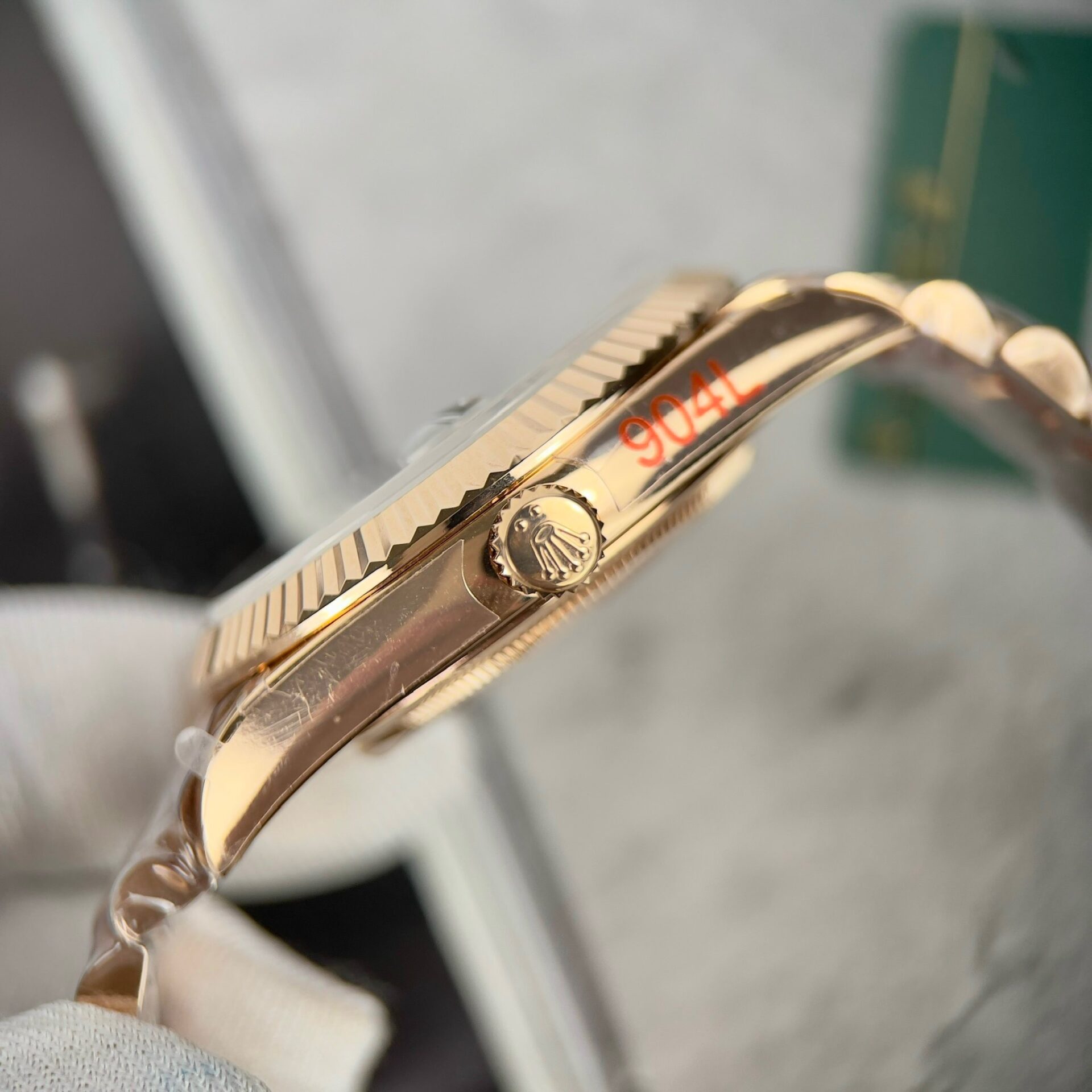 Rolex Day-Date 228235 Green Dial Replica Watch GM Factory 40mm - Soul Replicas