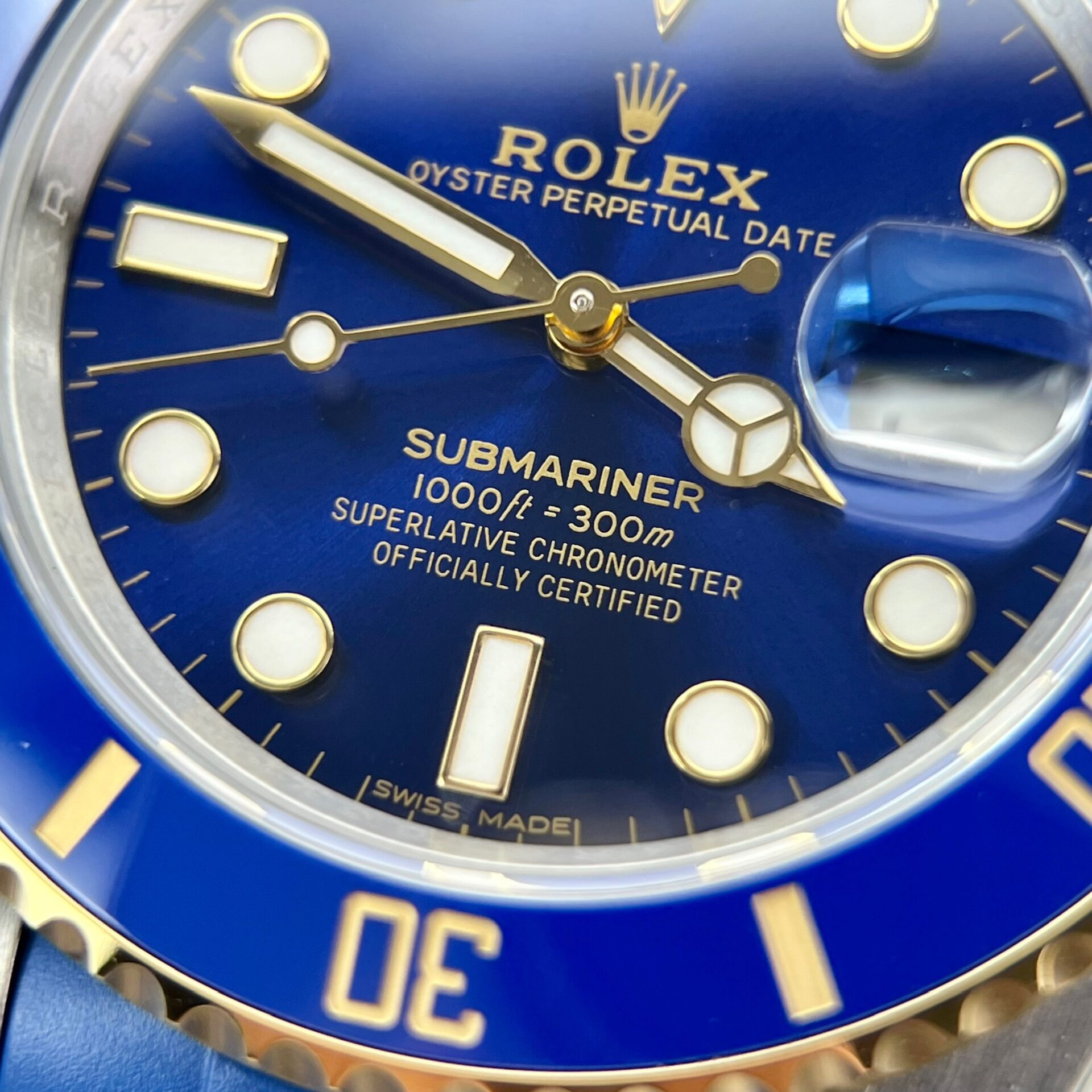 Rolex Submariner Replica Watches Blue Dial Clean Factory 40mm - Soul Replicas
