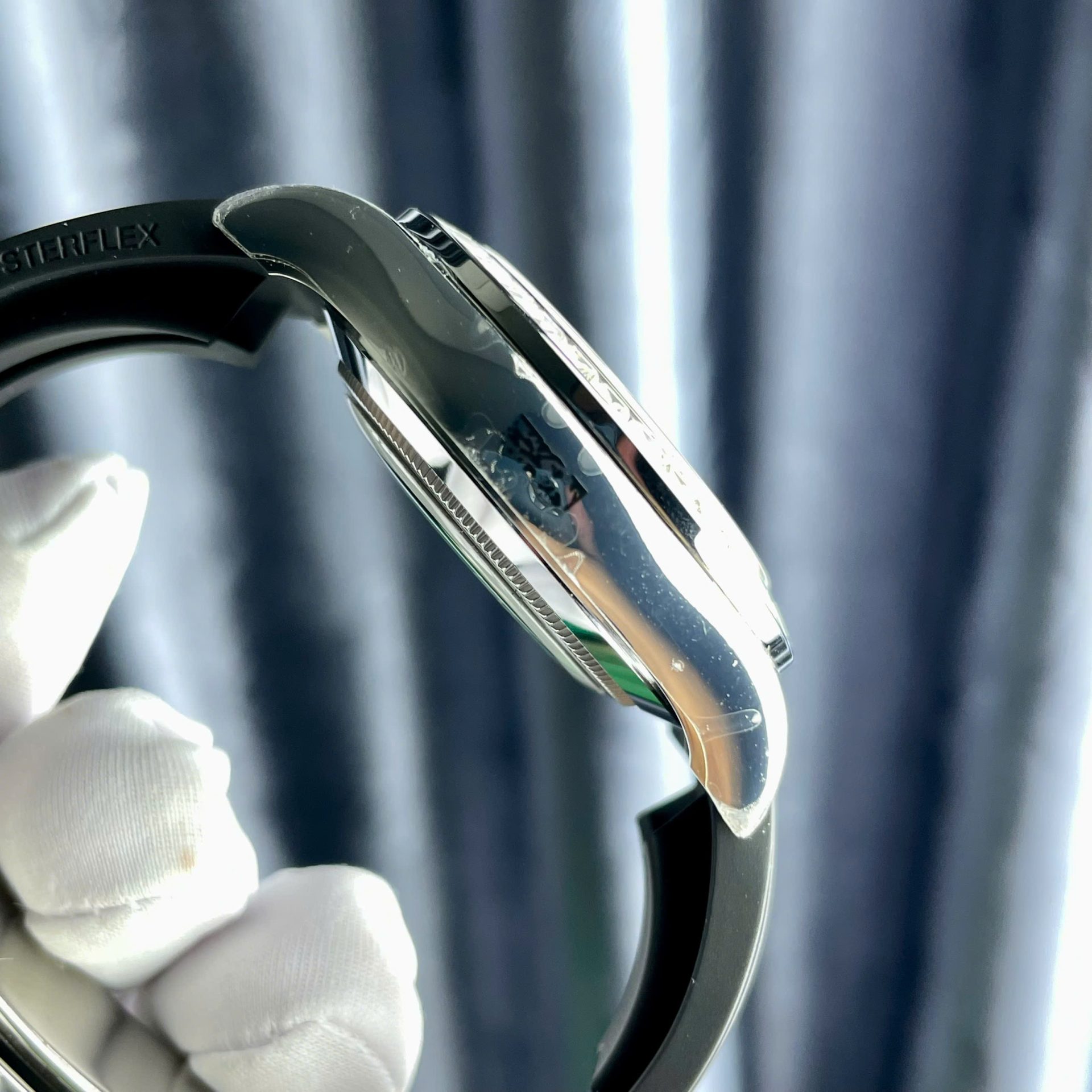 Rolex Cosmograph Daytona Eye Of The Tiger Replica Watch Custom Moissanite Baguette Diamonds 40mm - Soul Replicas