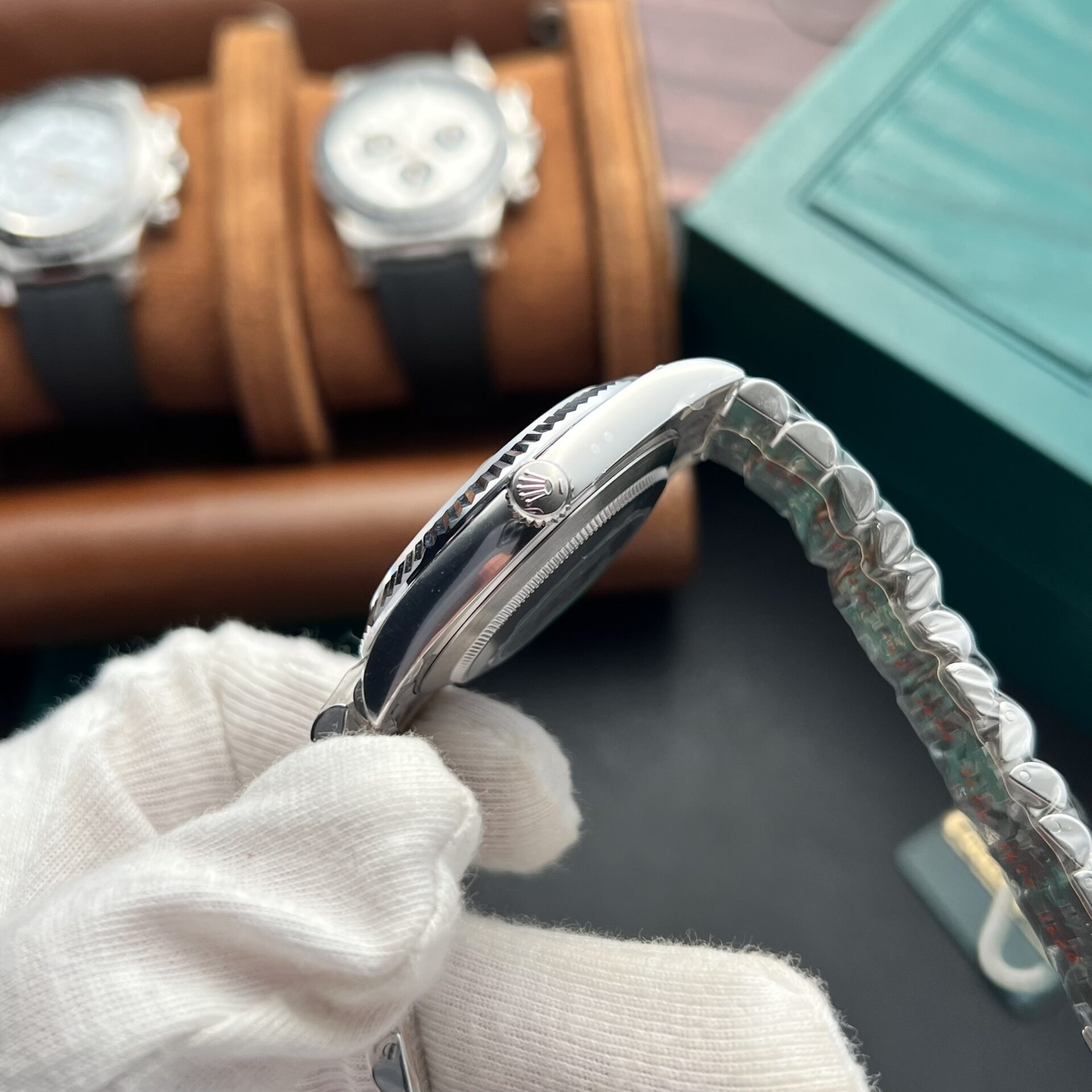 Rolex DateJust 126334 Blue Fold Dial Replica Watch Clean Factory 41mm - Soul Replicas