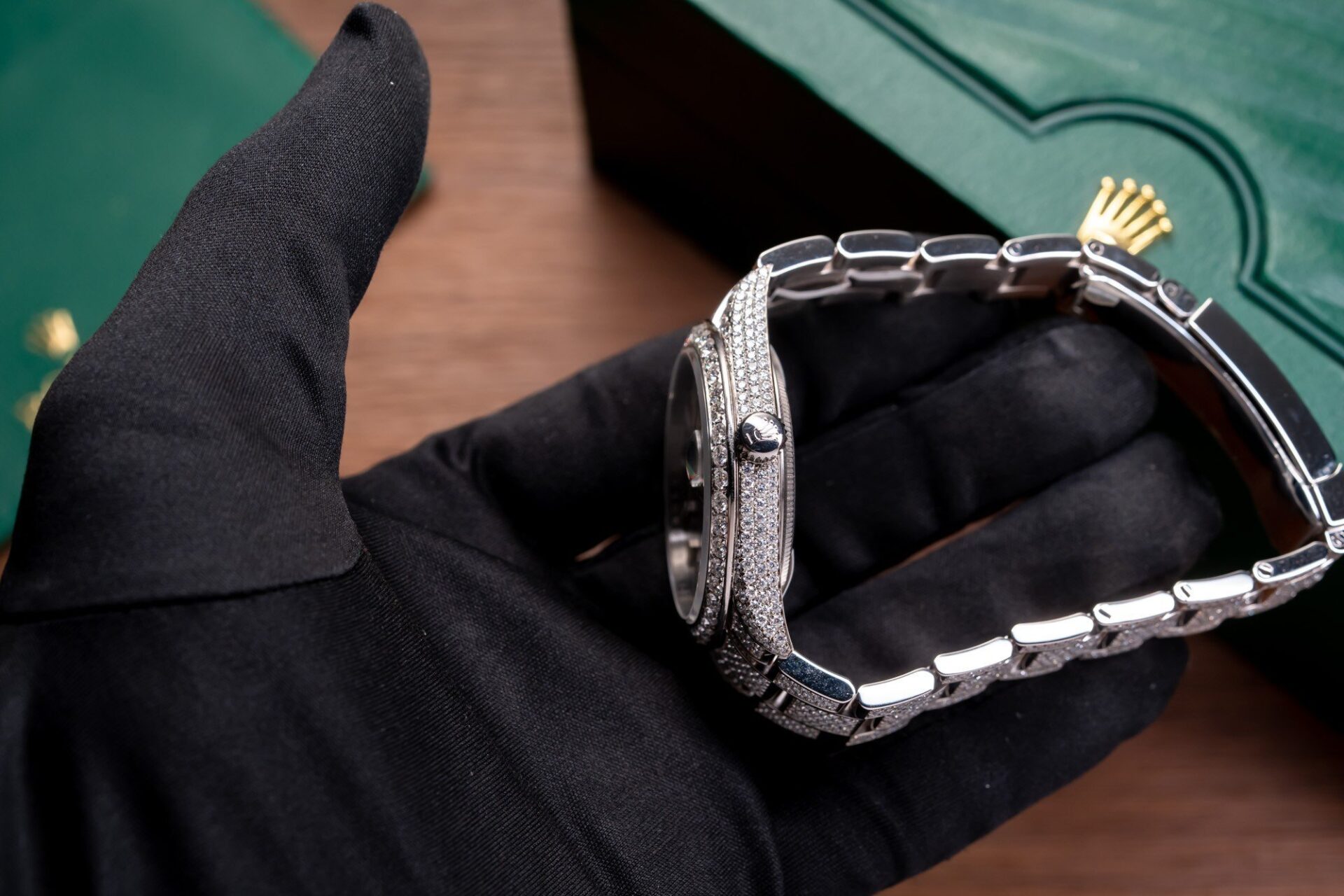 Rolex Datejust 126334 Best Replica Watch With Full Diamond Moissanite 41mm - Soul Replicas