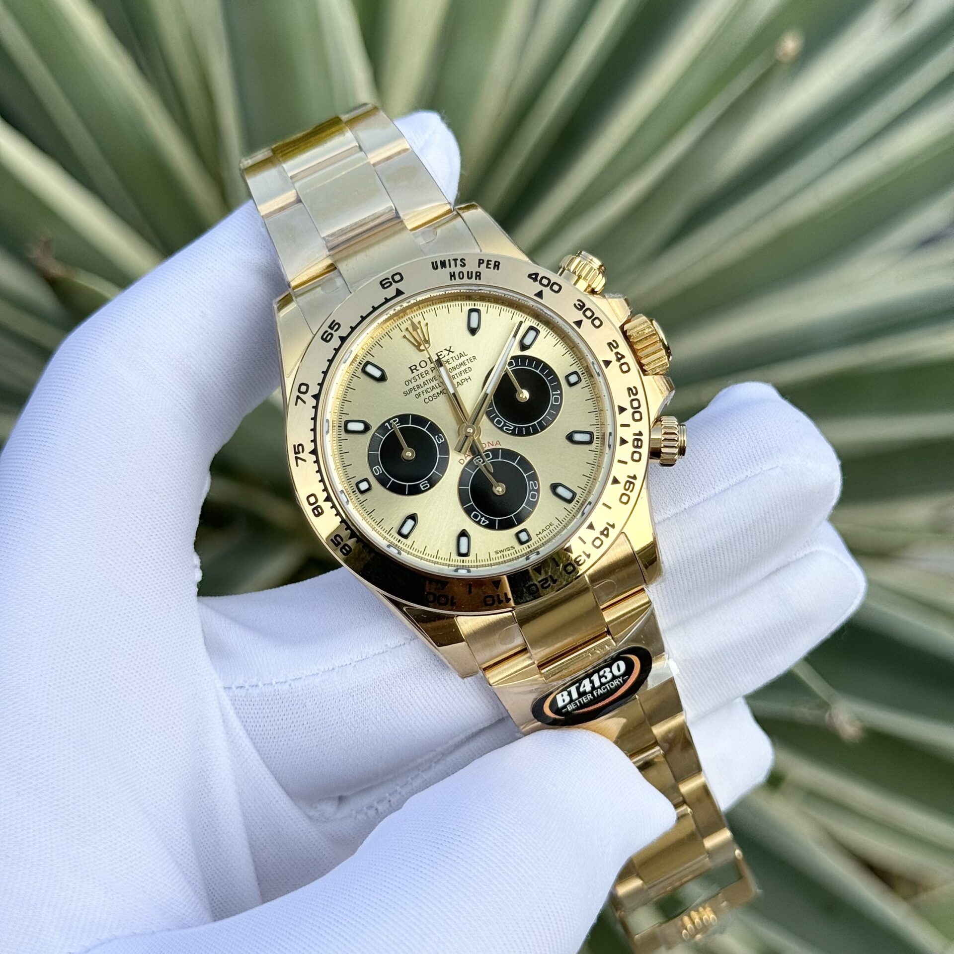 Rolex Daytona 116508 Replica Watch Yellow BT Factory 40mm - Soul Replicas