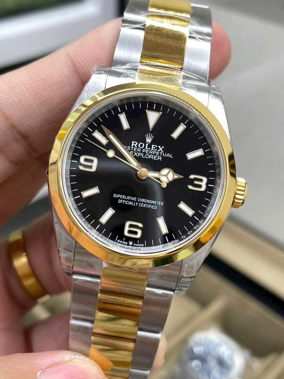 Rolex Replica Watches Explorer 124273 Dial Black VS Factory 36mm - Soul Replicas