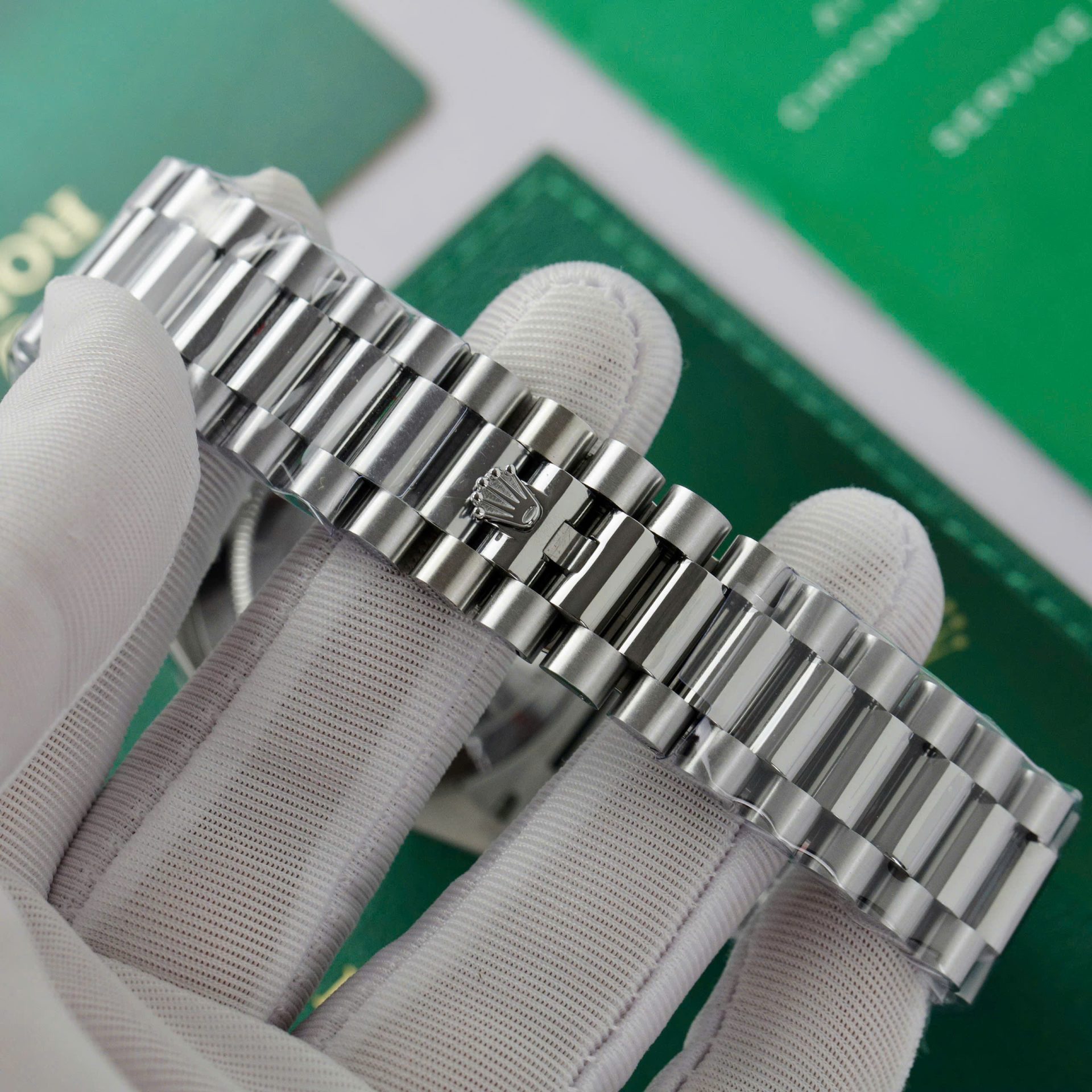 Rolex Replica Watch Day-Date 228236 Dial Blue Weight 178gram GM Factory 40mm - Soul Replicas