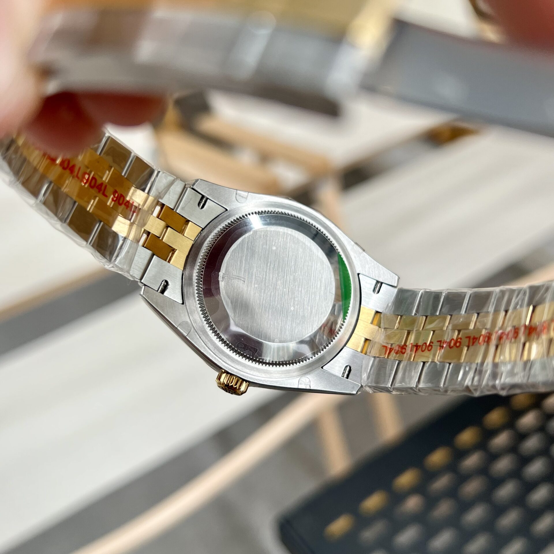 Rolex DateJust 126283RBR Palm Leaf Dial Gold Rep 11 Watch 36-41mm - Soul Replicas