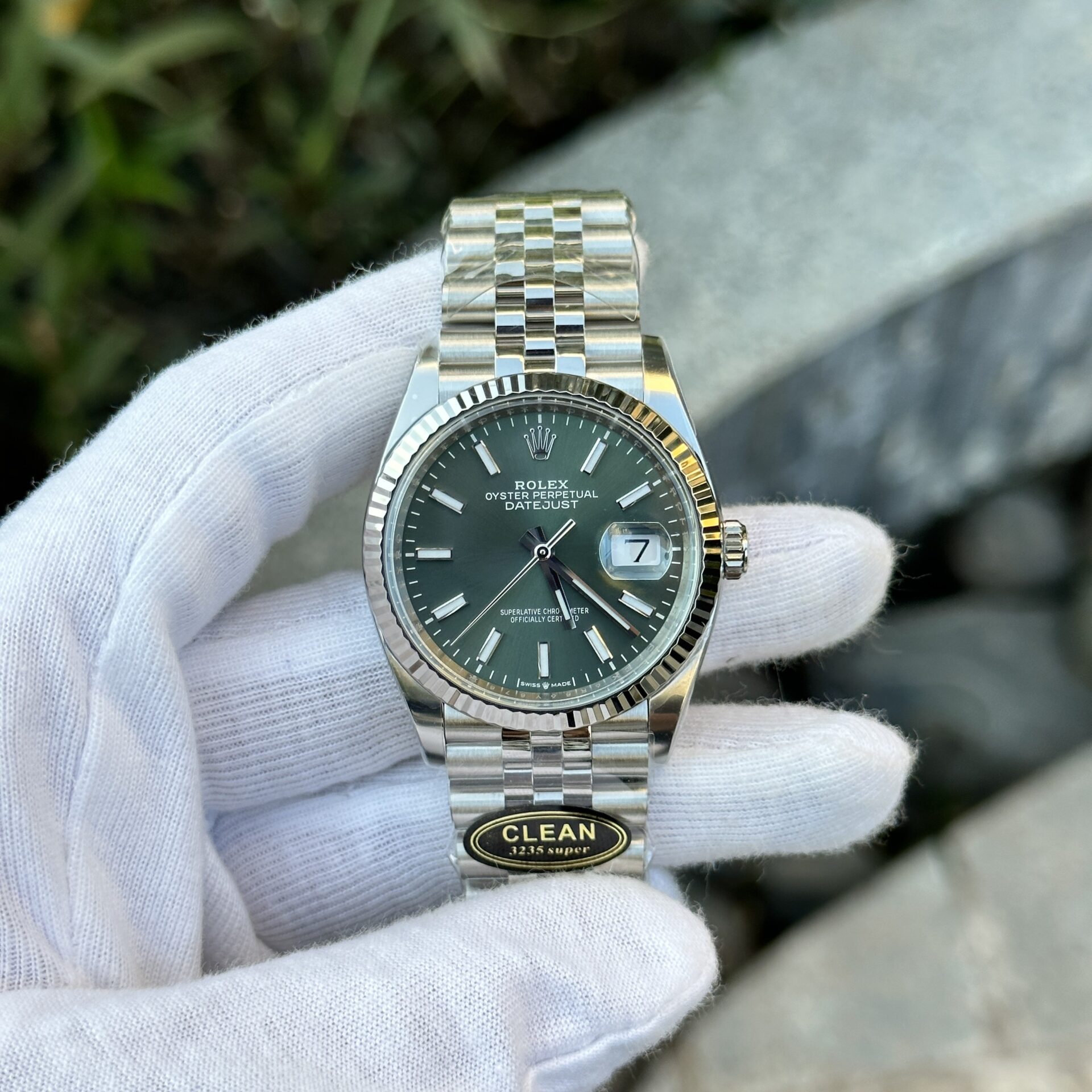 Rolex DateJust 126334 Green Dial Jubilee Strap Clean Factory 36mm - Soul Replicas
