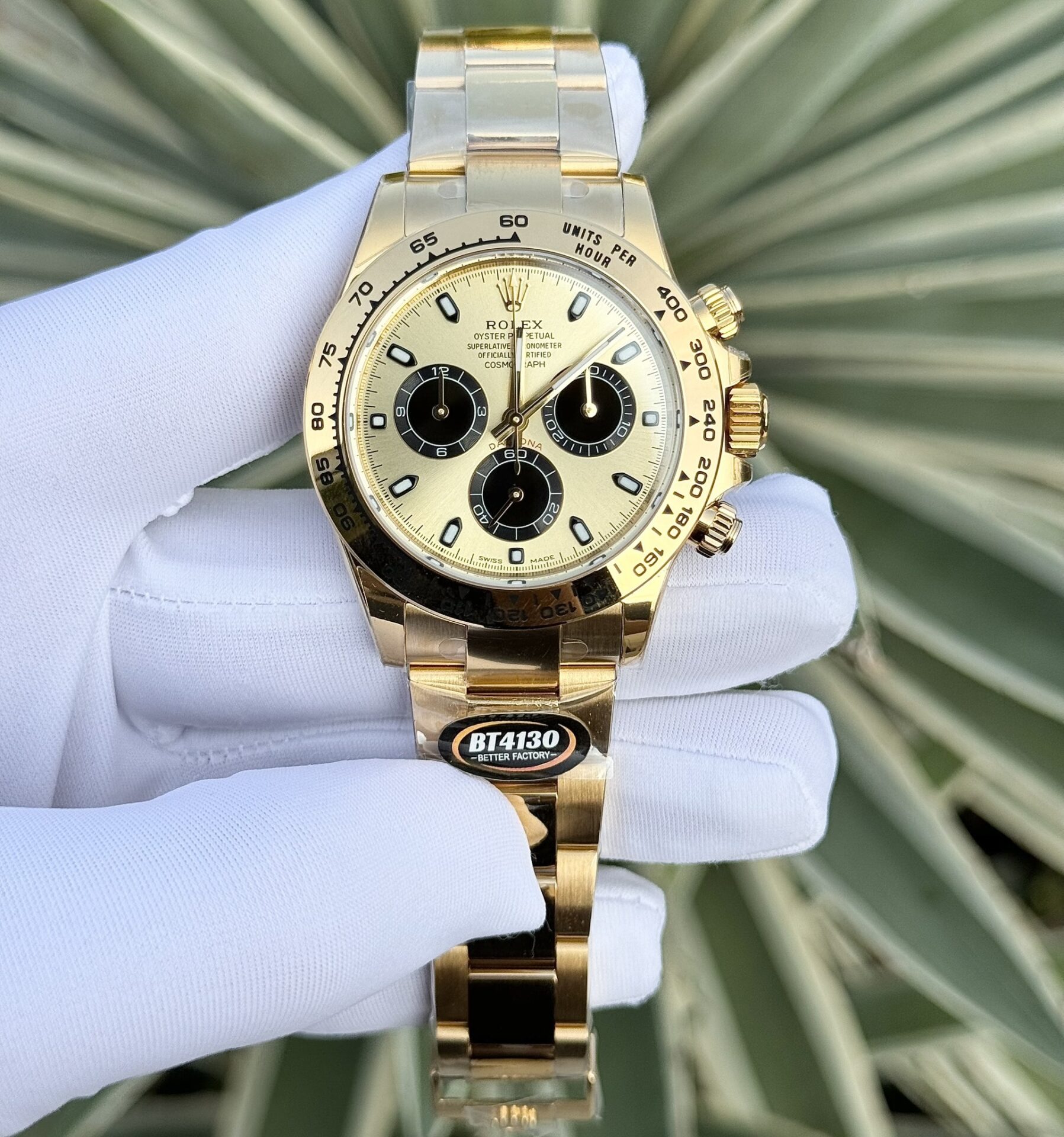 Rolex Daytona 116508 Replica Watch Yellow BT Factory 40mm - Soul Replicas
