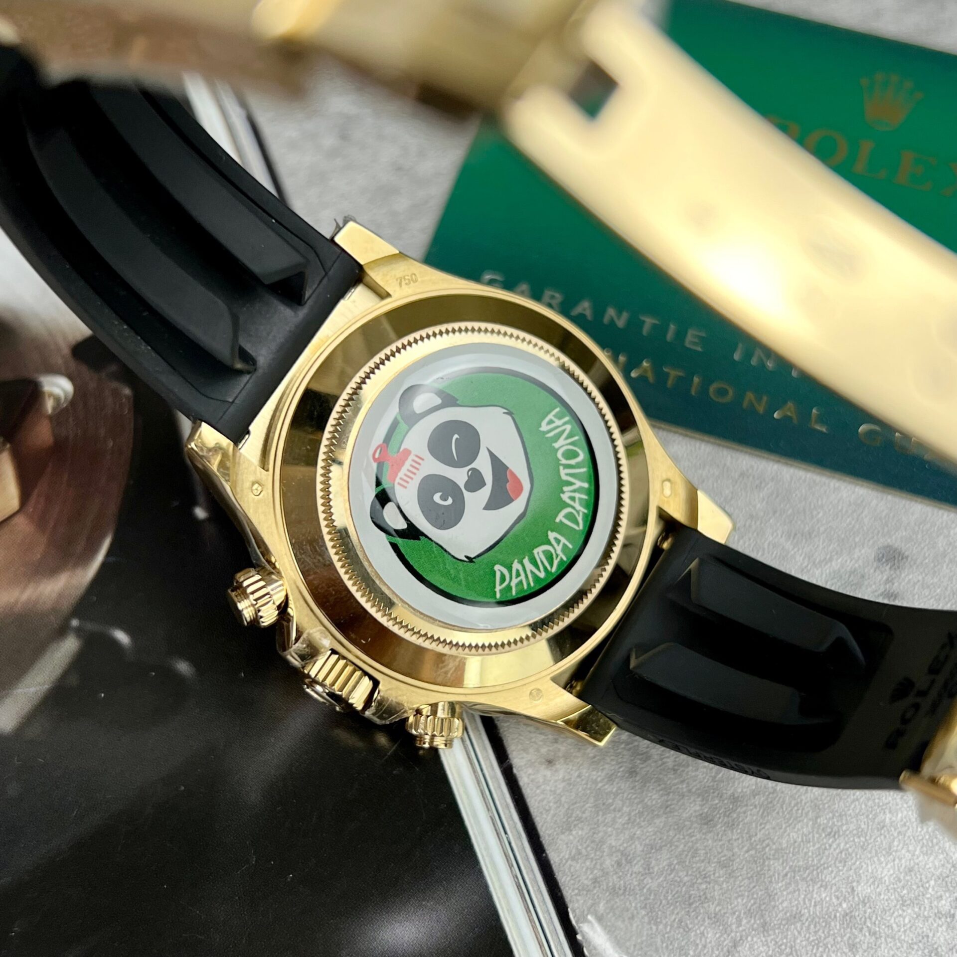 Rolex Daytona 116518LN Replica 1:1 Watch Yellow Gold Dial BT Factory 40mm - Soul Replicas