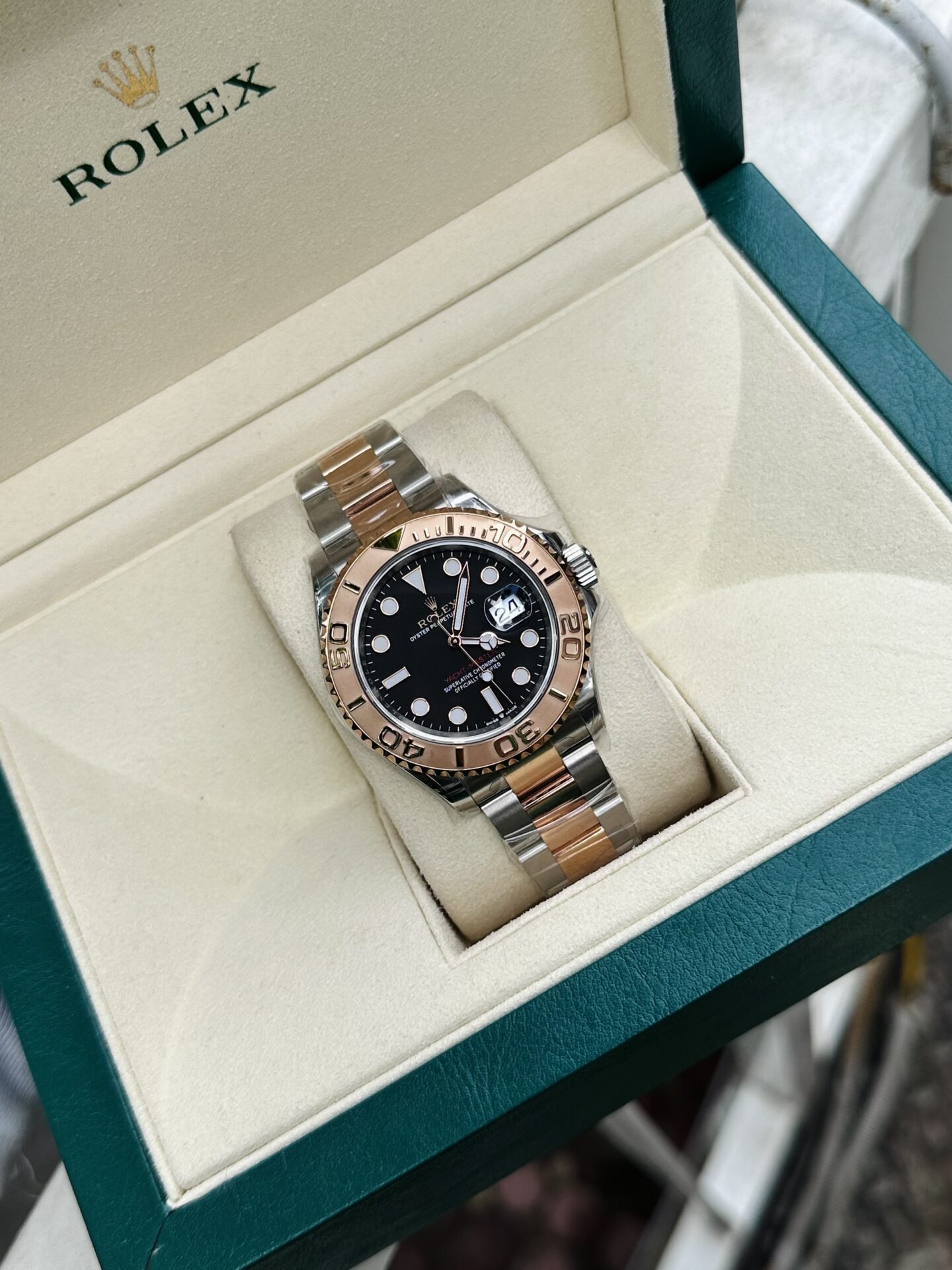 Rolex Yacht Master 126621 Replica 1:1 Watch Black Dial Clean Factory 40mm - Soul Replicas