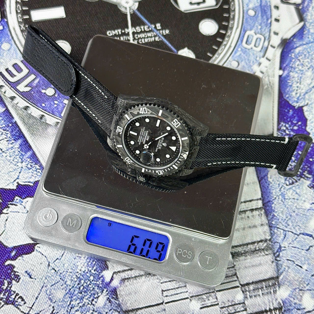 Rolex Submariner Diw Replica 1:1 Watch Carbon Ultra Light 40mm - Soul Replicas