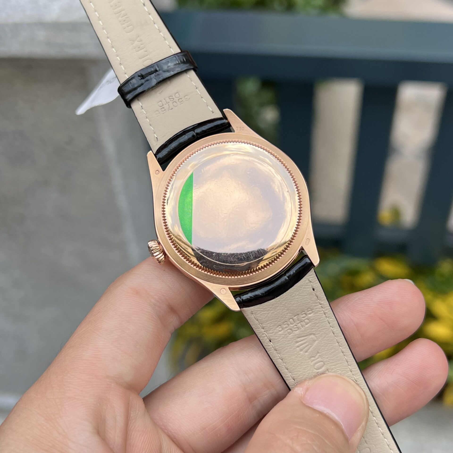 Rolex Cellini 50505 Gold Wrapped Leather Strap Replica Watch MKS 39mm - Soul Replicas