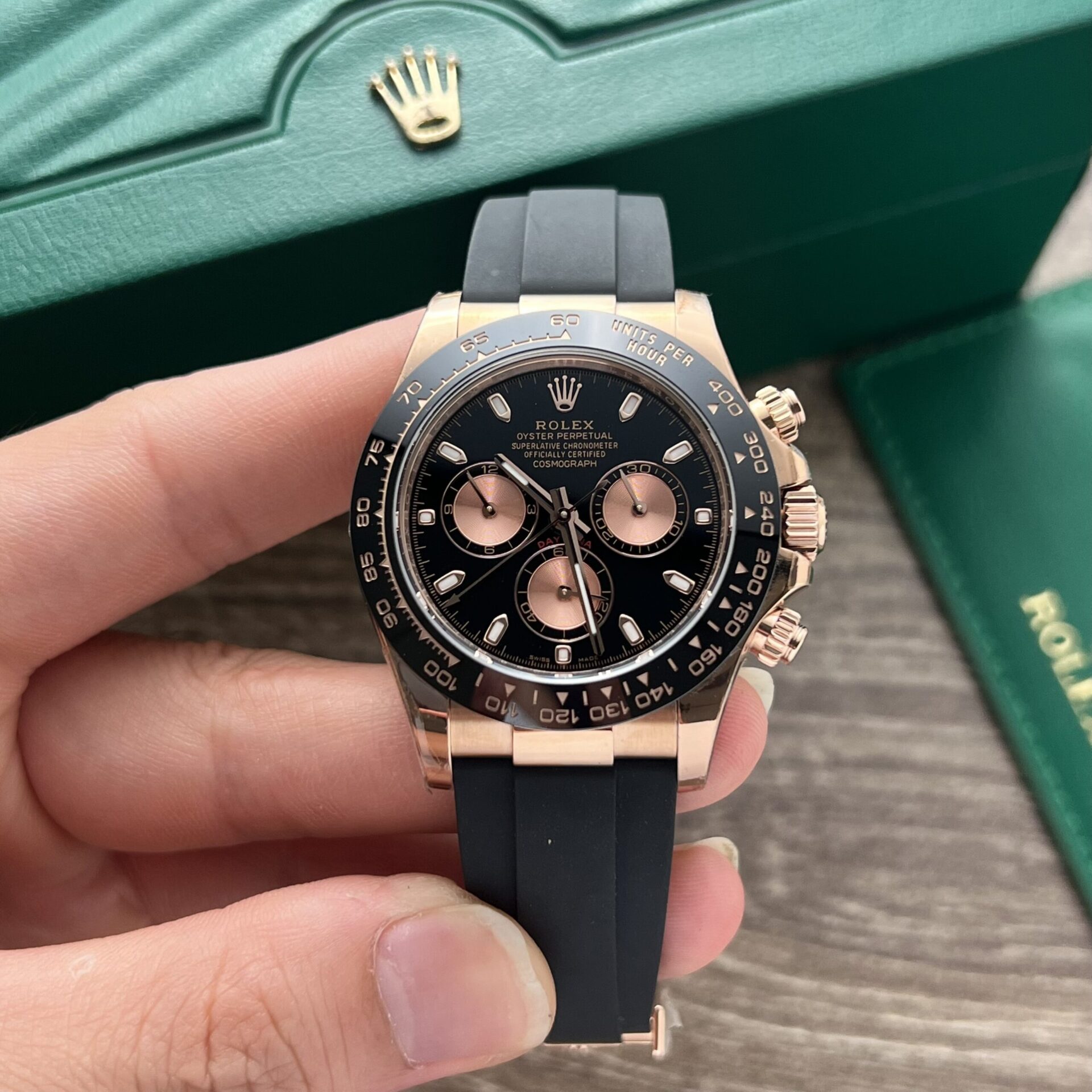 Rolex Cosmograph Daytona 116515LN Replica Watch Dial Black BT Factory 40mm - Soul Replicas
