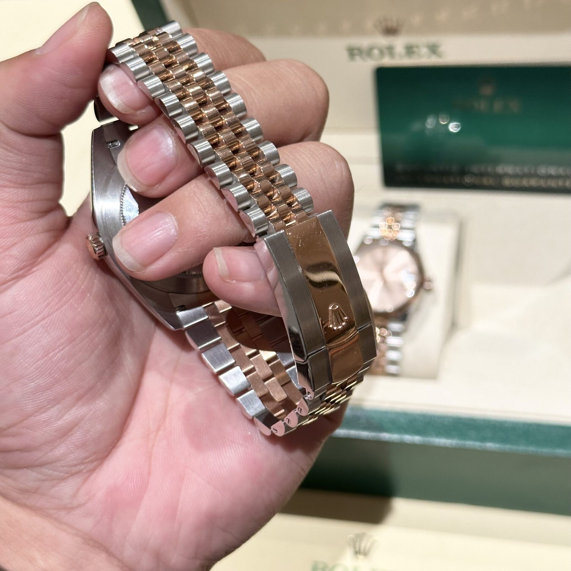 Rolex Replica 1:1 Watch DateJust Chocolate Dial EW Factory 41mm - Soul Replicas