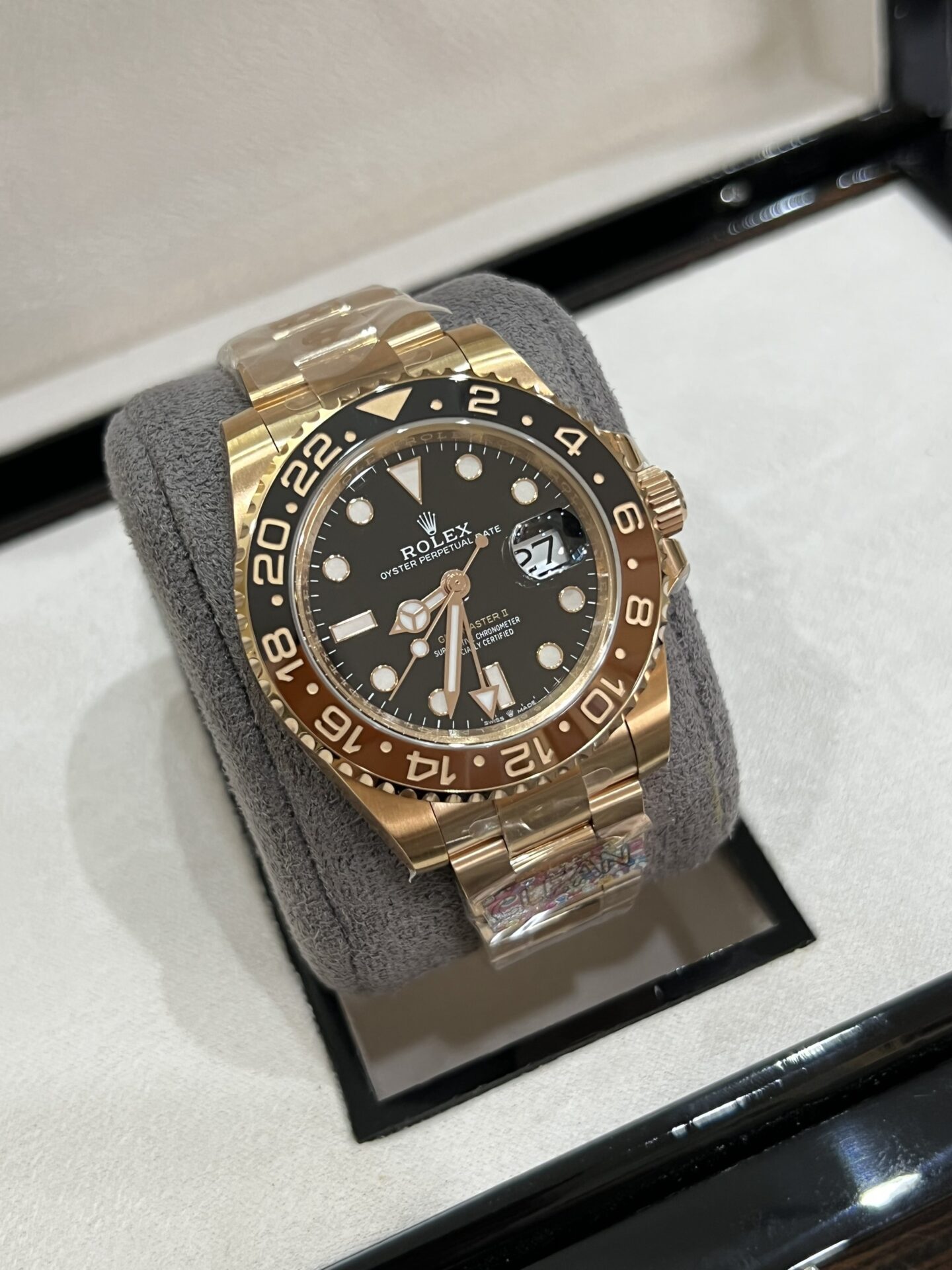 Rolex GMT-Master II 126715CHNR Replica Watch Root Beer Clean Factory 40mm - Soul Replicas