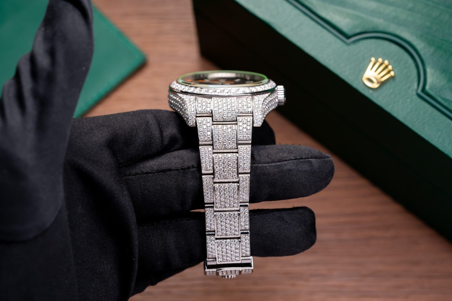 Rolex Best Replica Watch With Moissanite Diamond Hong Kong 41mm - Soul Replicas