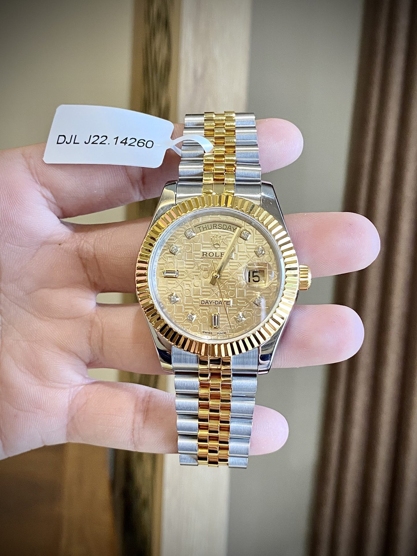 Rolex Best Replica Watch Day-Date Custom Gold Wrapped 40mm - Soul Replicas