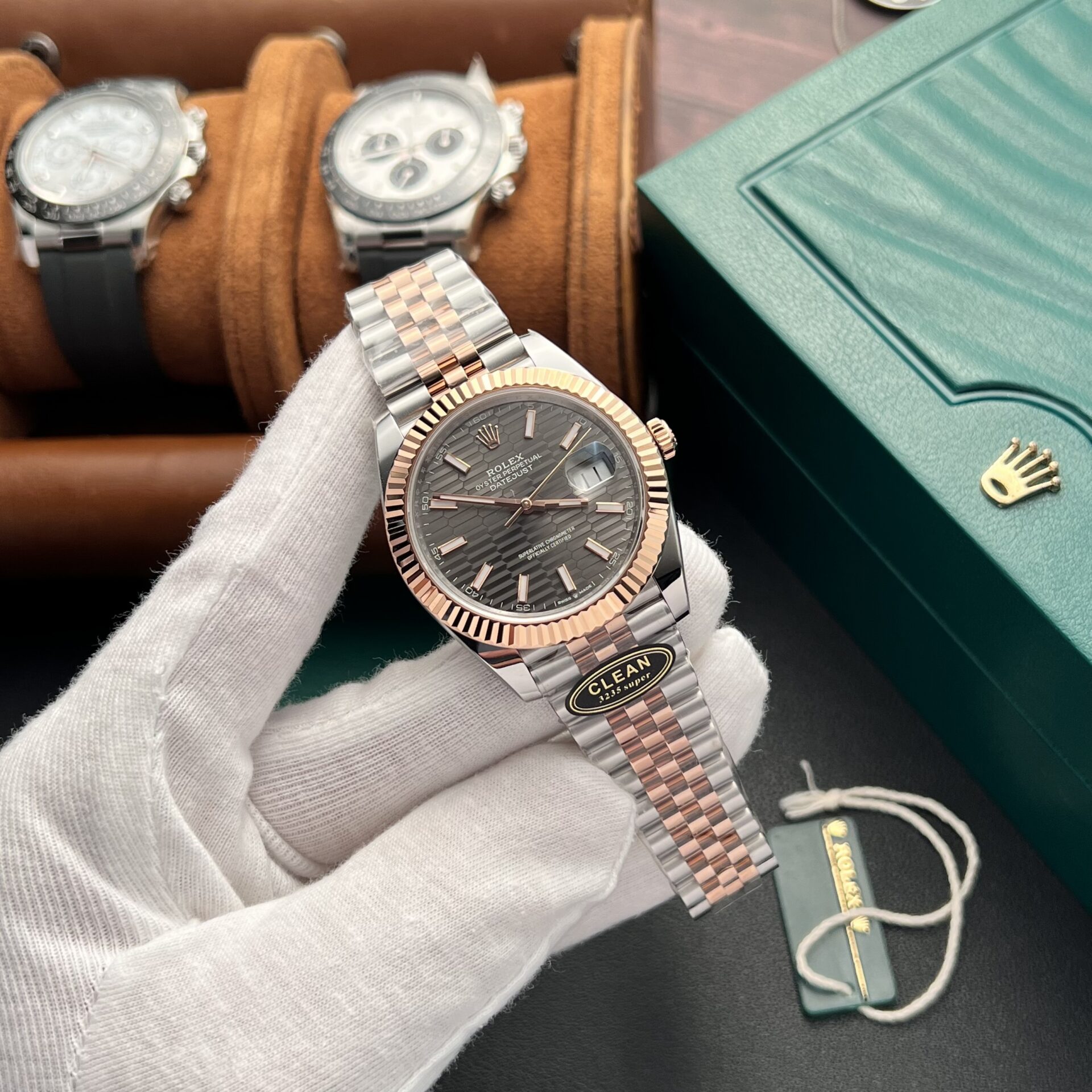 Rolex DateJust 126331 Replica Watch Demi Grey Dial Clean Factory 41mm - Soul Replicas