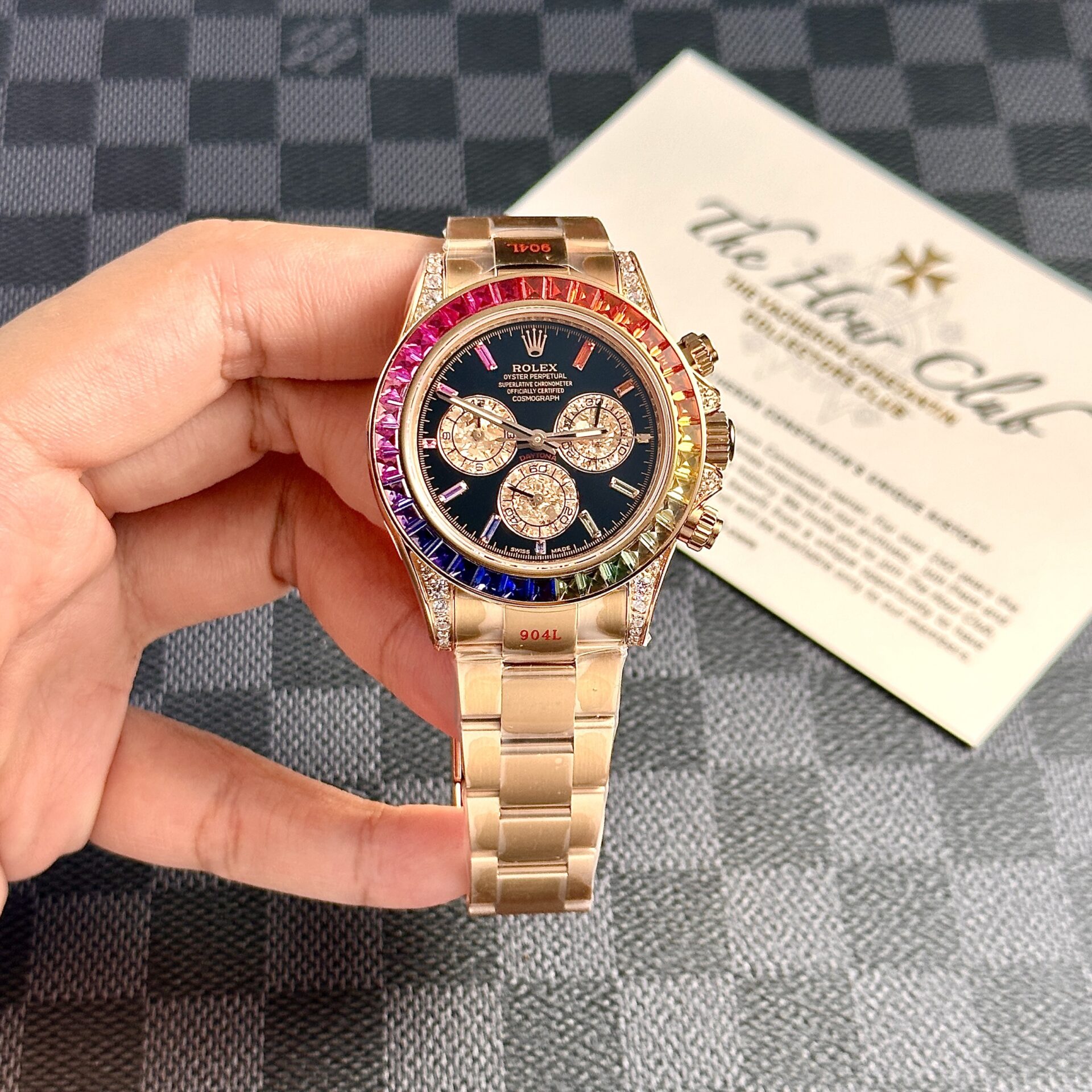 Rolex Daytona Rainbow Replica Watch High Quality NOOB Factory 40mm - Soul Replicas
