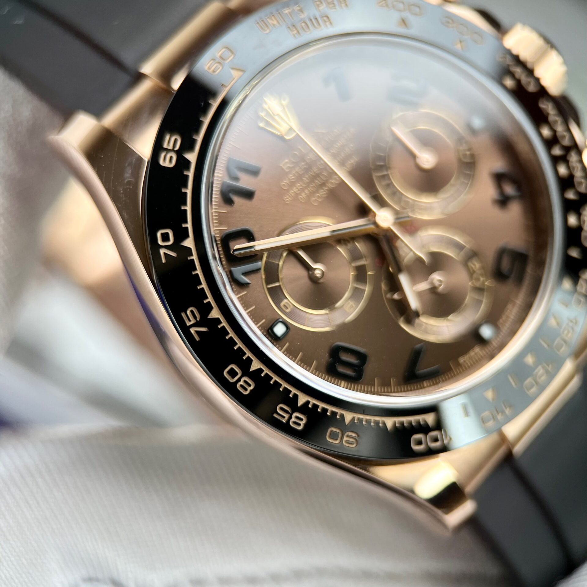 Rolex Daytona 116515LN 18K Rose Gold Wrapped Replica Watch 40mm - Soul Replicas