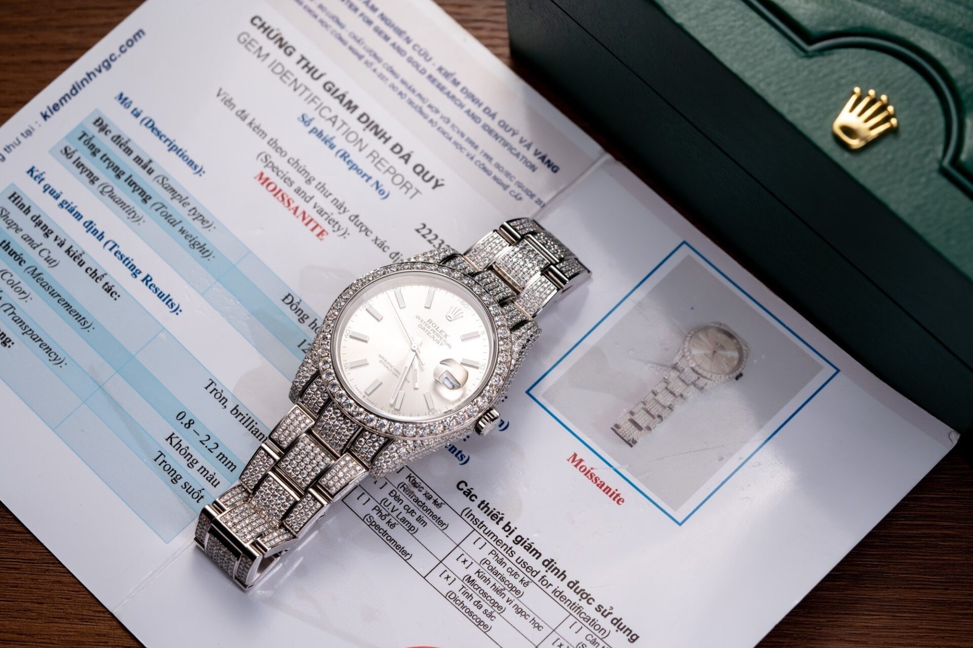 Rolex Datejust 126334 Best Replica Watch With Full Diamond Moissanite 41mm - Soul Replicas