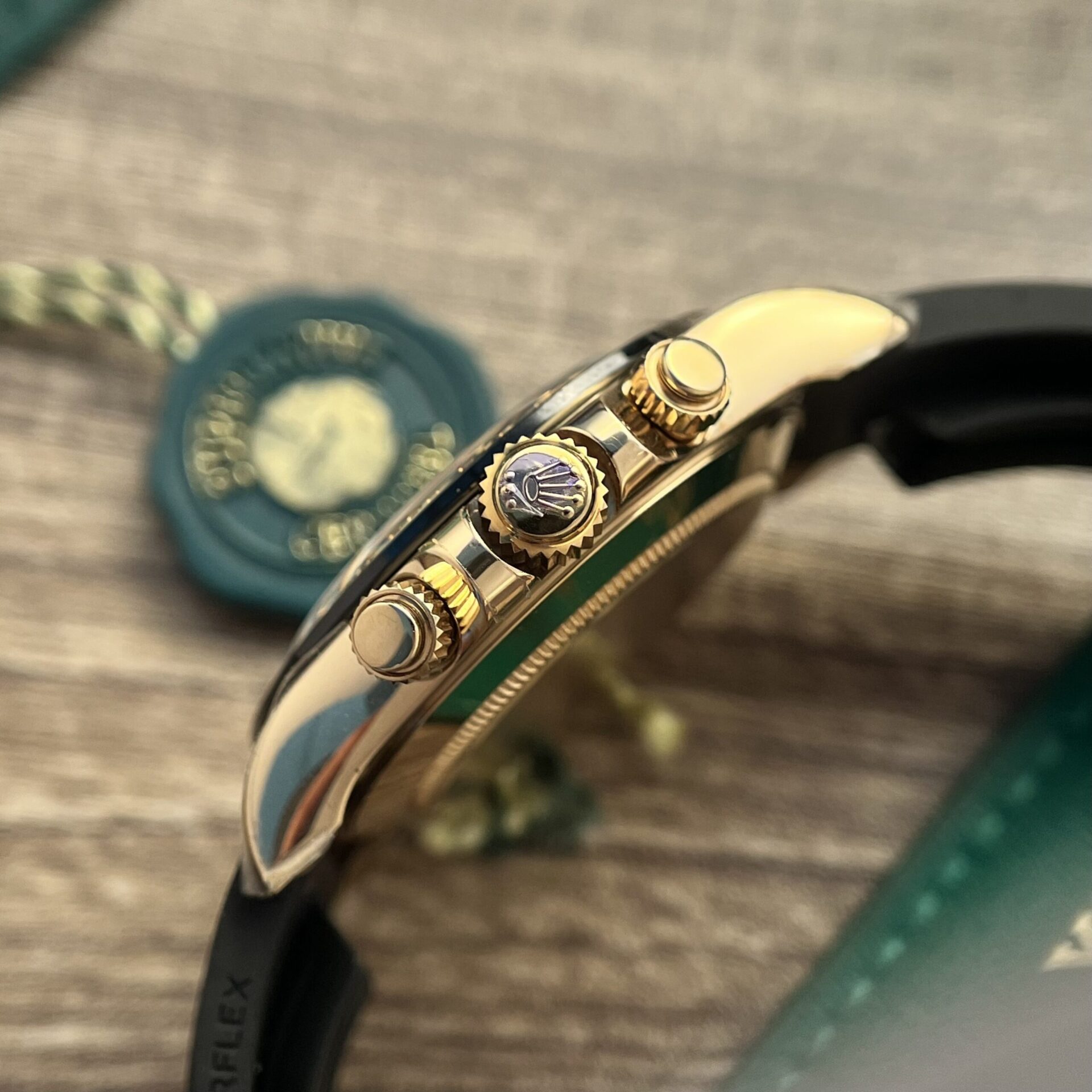 Rolex Replica Watch Cosmograph Daytona 116518LN Dial Yellow BT Factory 40mm - Soul Replicas