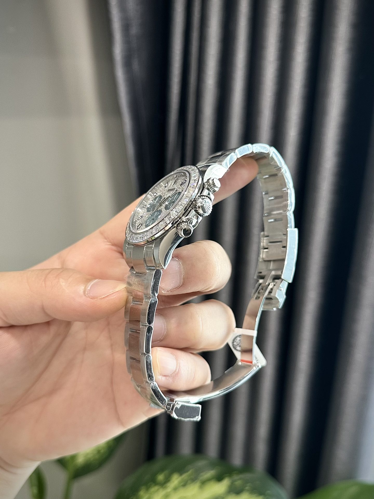 Rolex Best Replica Watch Daytona Custom Diamonds Moissanite 40mm - Soul Replicas