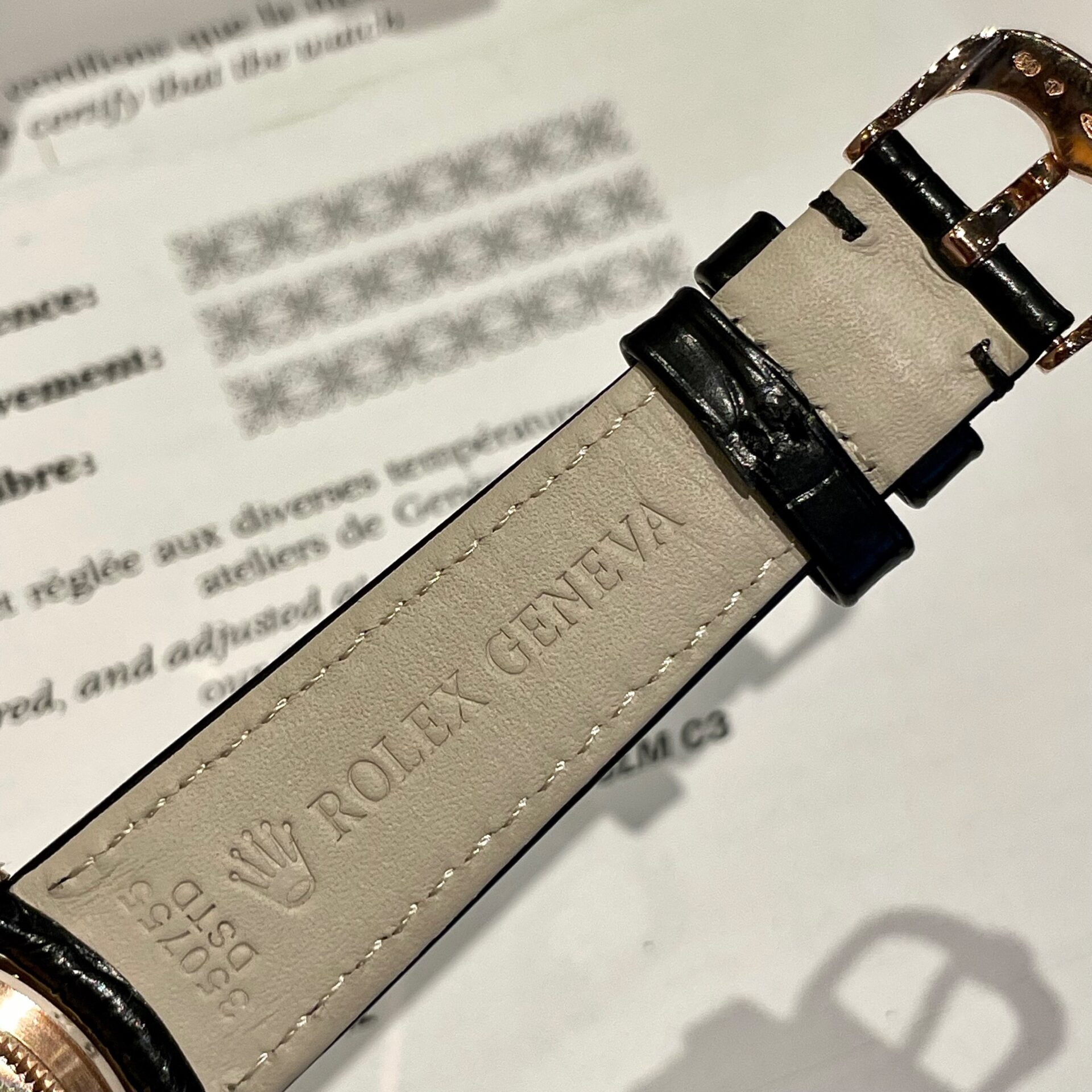 Rolex Cellini Time 50505 Replica Watch Leather Strap MKS Factory 39mm - Soul Replicas