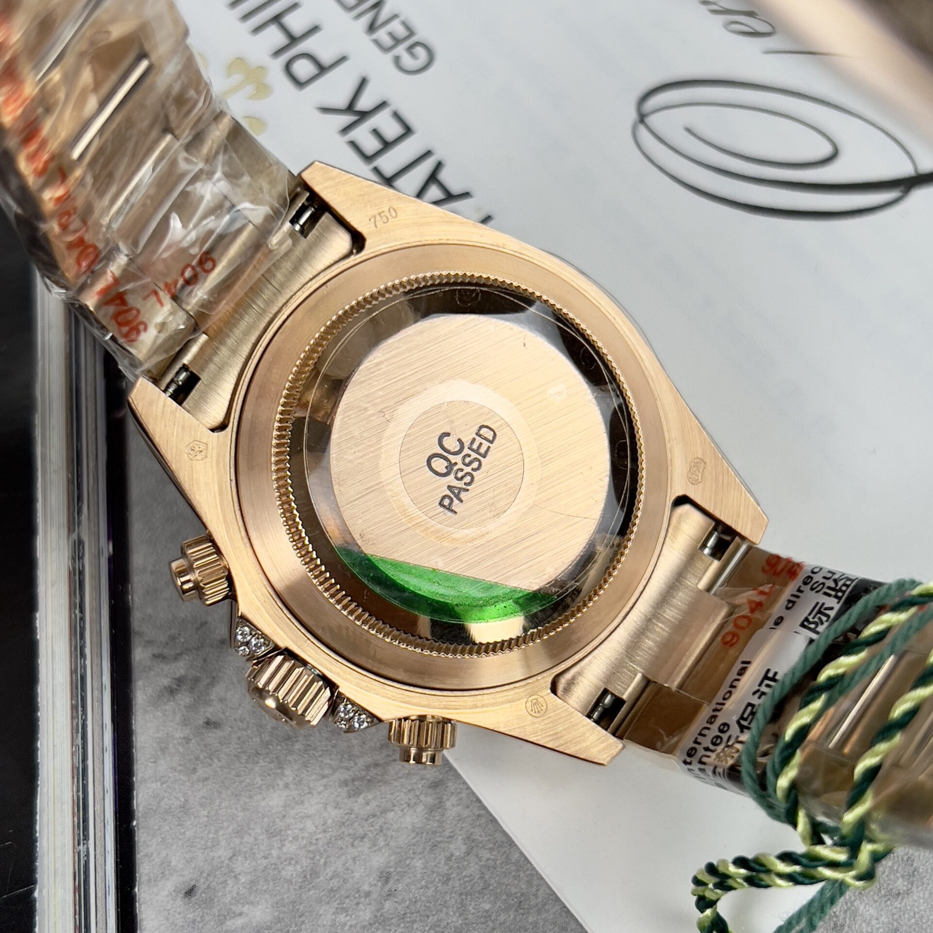 Rolex Daytona Rainbow Best Replica Watch Full Diamond 40mm - Soul Replicas