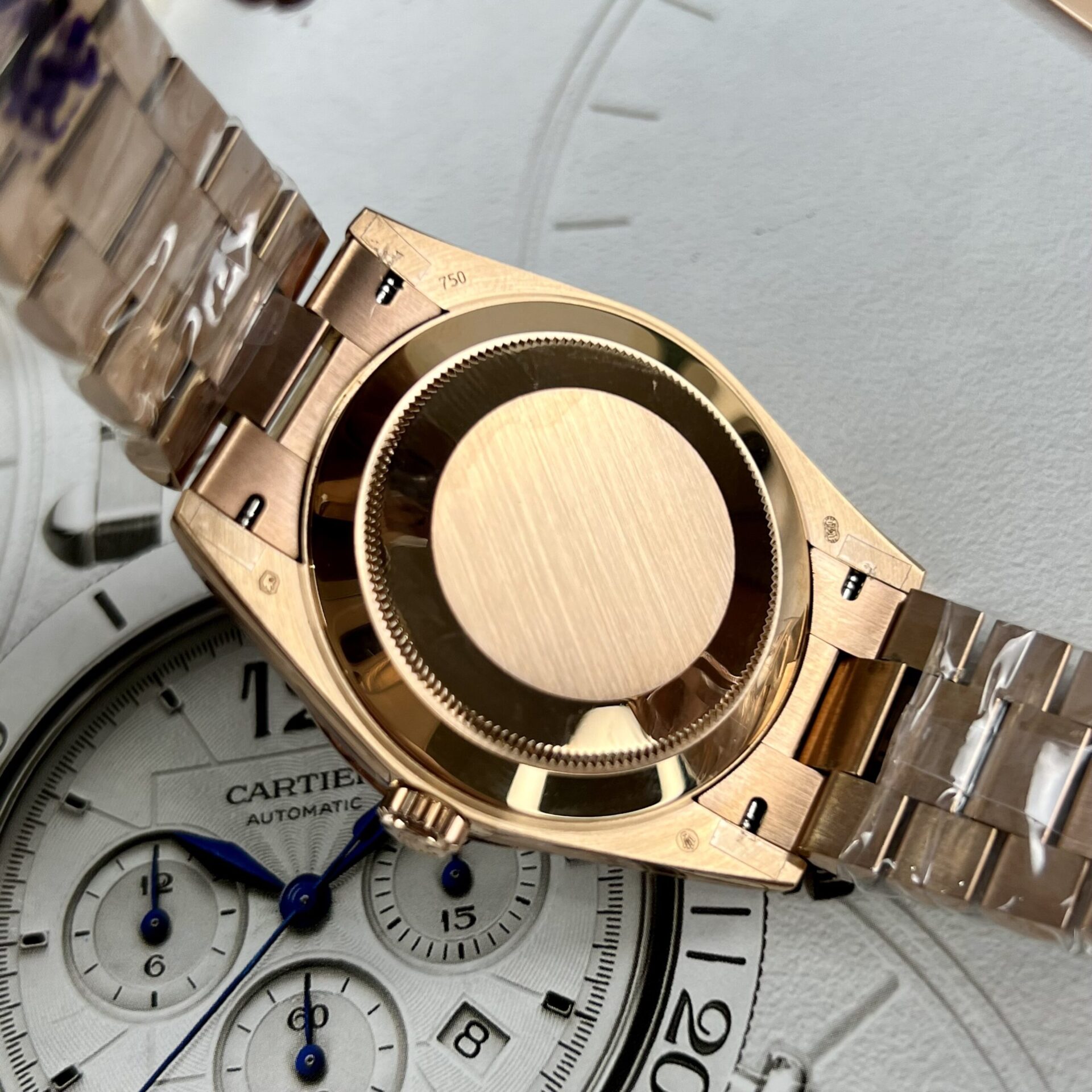 Rolex Day-Date Fake Watch Mother Of Pearl Dial TW Factory 40mm - Soul Replicas