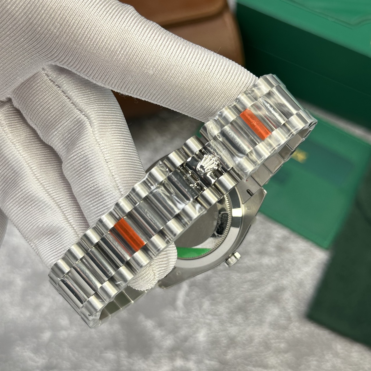 Rolex Replica Watches Day-Date 228236 Strap President V2 GM Factory 40mm - Soul Replicas