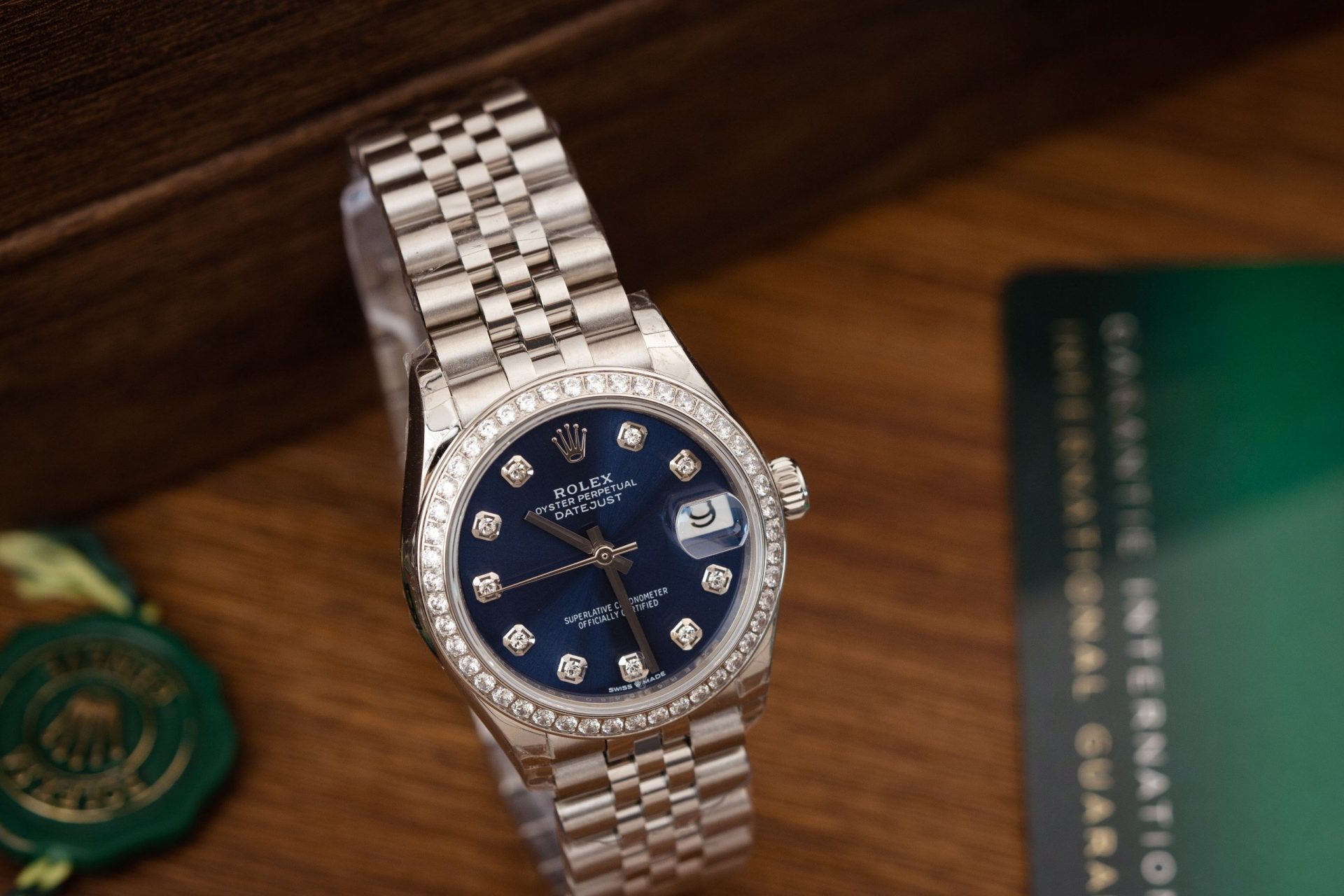 Rolex Replica Watches DateJust Womens Dial Blue 31mm - Soul Replicas