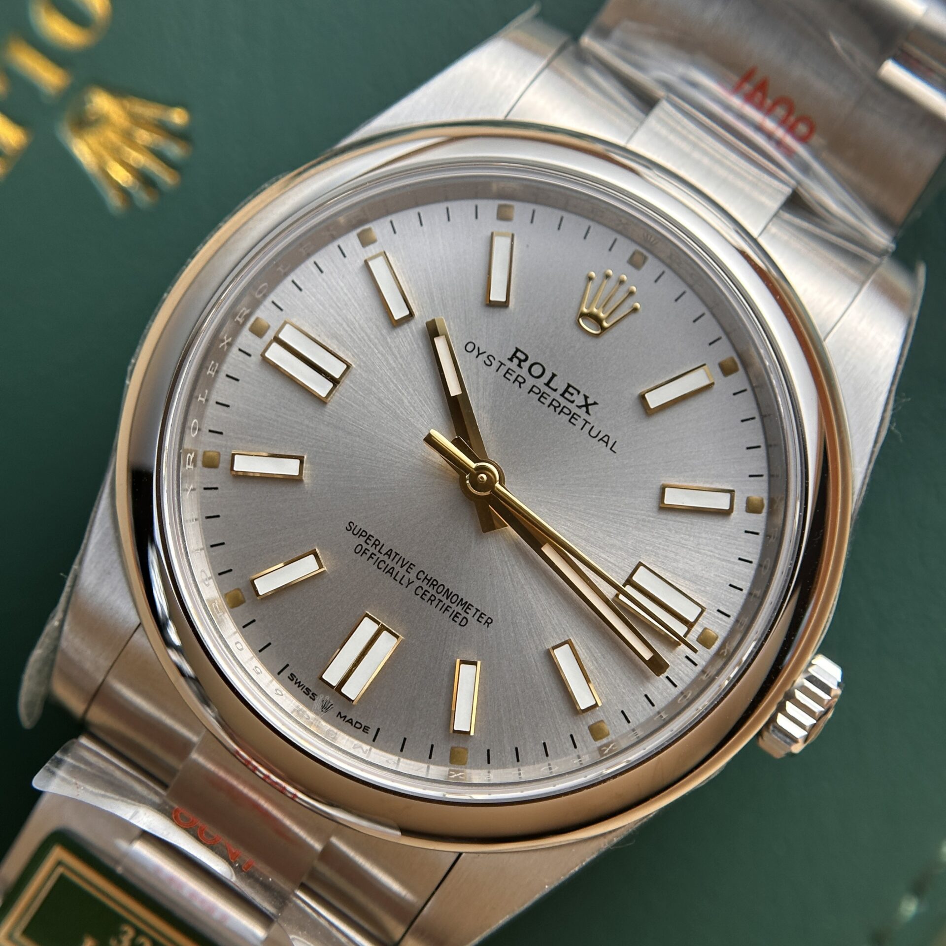 Rolex Oyster Perpetual 124300 Rhodium Dial Replica Watch King Factory 41mm - Soul Replicas