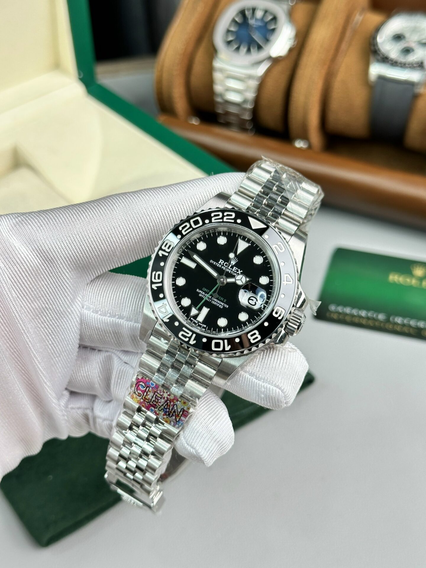 Rolex GMT-Master II 116710LN Replica Watch Black Dial Clean Factory 40mm - Soul Replicas