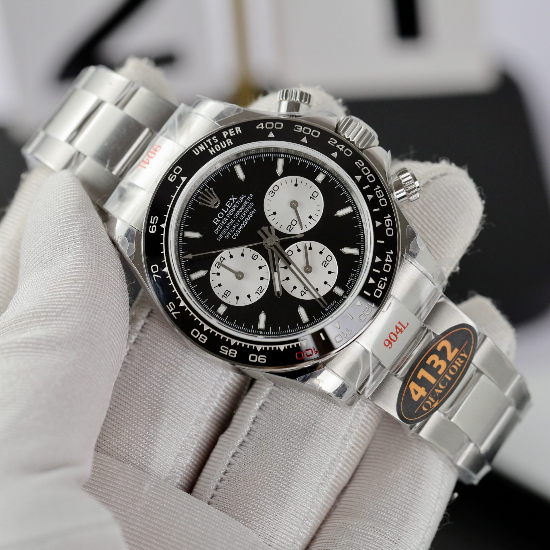 Rolex Replica Watch Daytona Chronograph 126529LN Dial Black QF Factory 40mm - Soul Replicas