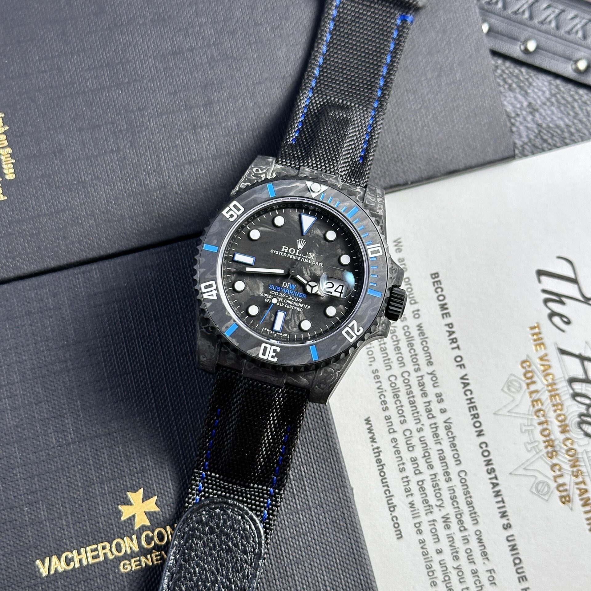 Rolex Best Replica Watch Submariner Diw Carbon Black 40mm - Soul Replicas