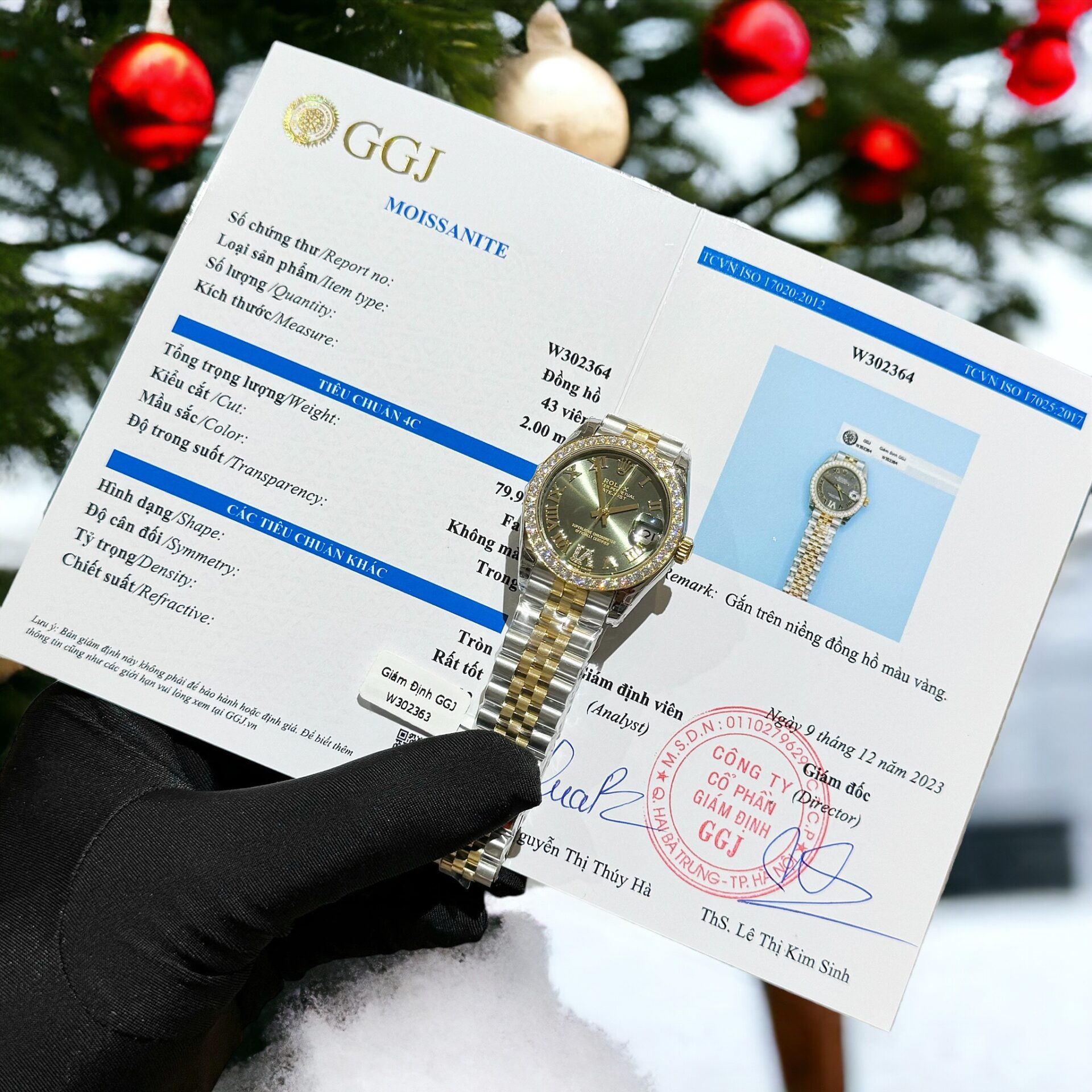 Rolex DateJust Moissanite Diamond Replica Watch Gray Dial 31mm - Soul Replicas