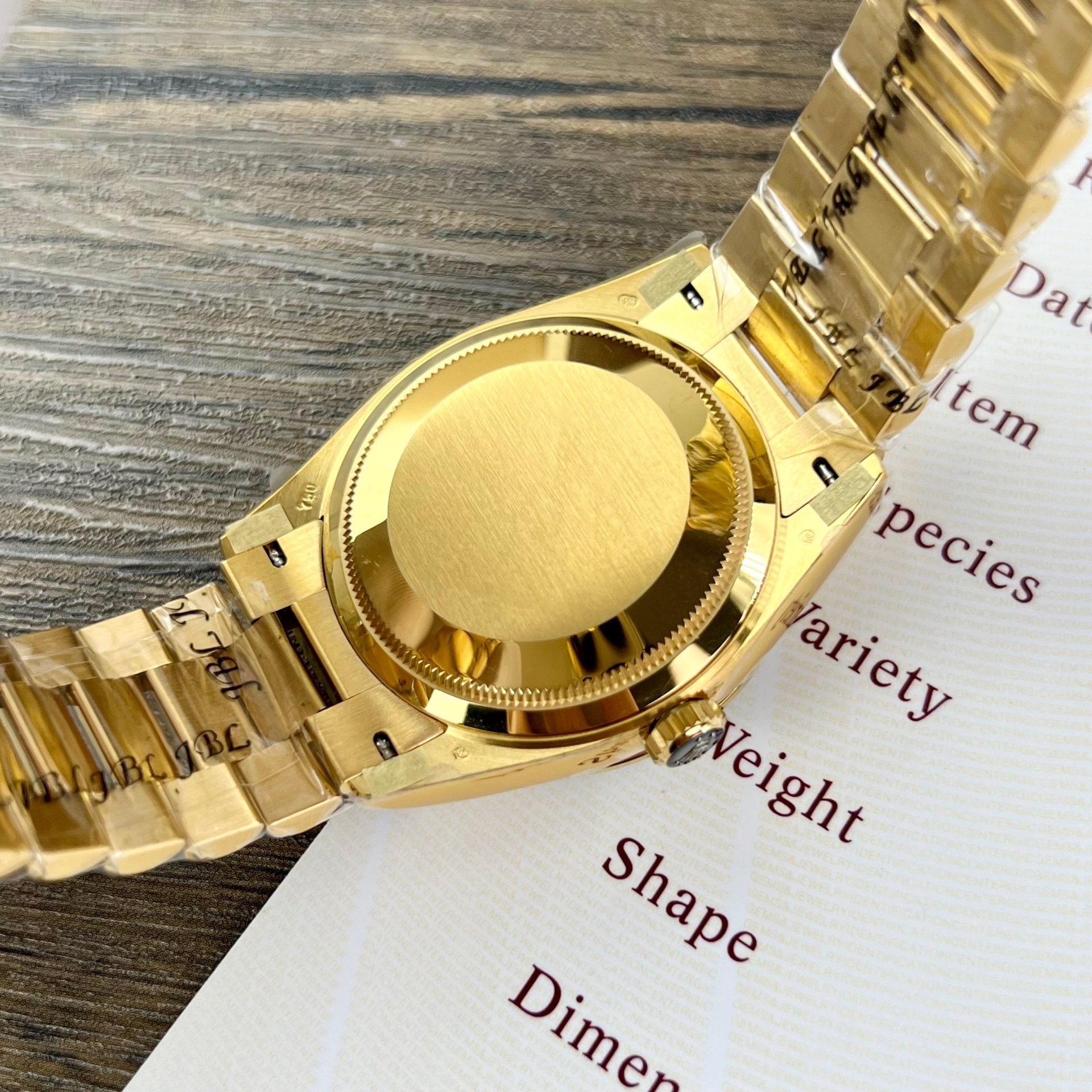 Rolex Fake Watch Day-Date Meteorite Dial RA Factory 36mm - Soul Replicas